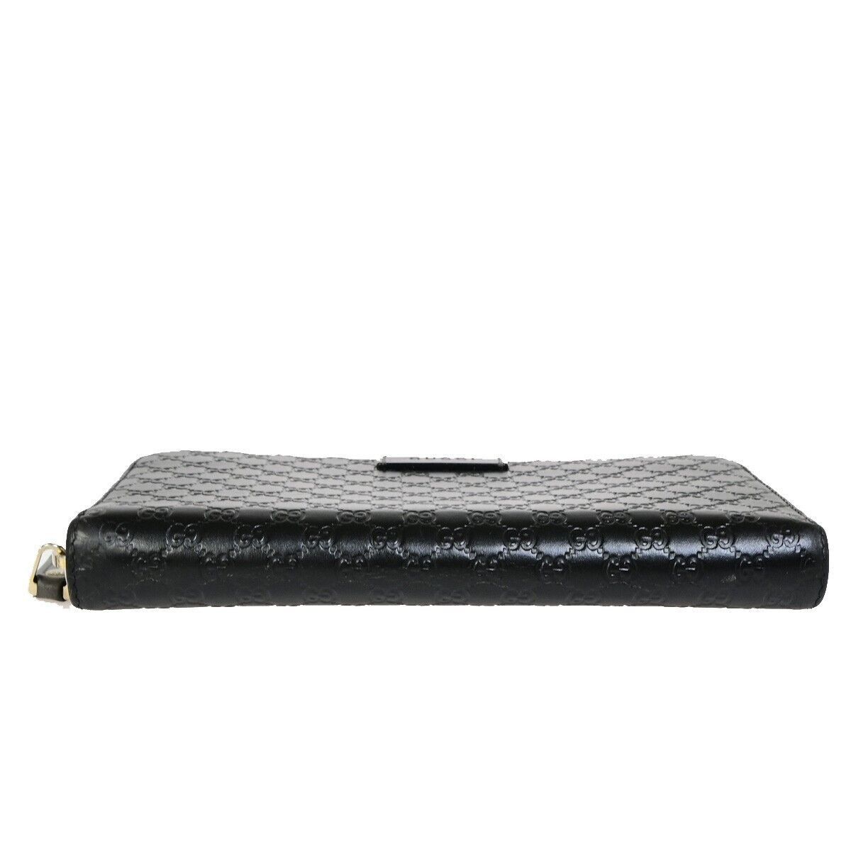 Gucci Gg Imprimé Black Leather Wallet (Pre-Owned) Size ONE SIZE - 11 Thumbnail
