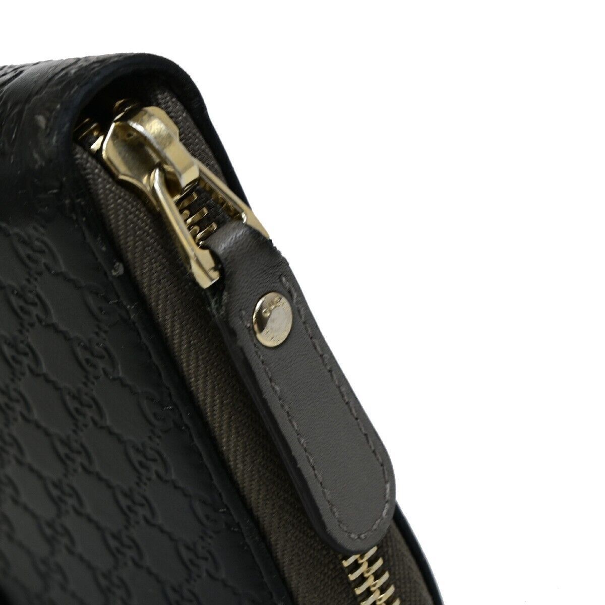 Gucci Gg Imprimé Black Leather Wallet (Pre-Owned) Size ONE SIZE - 7 Thumbnail