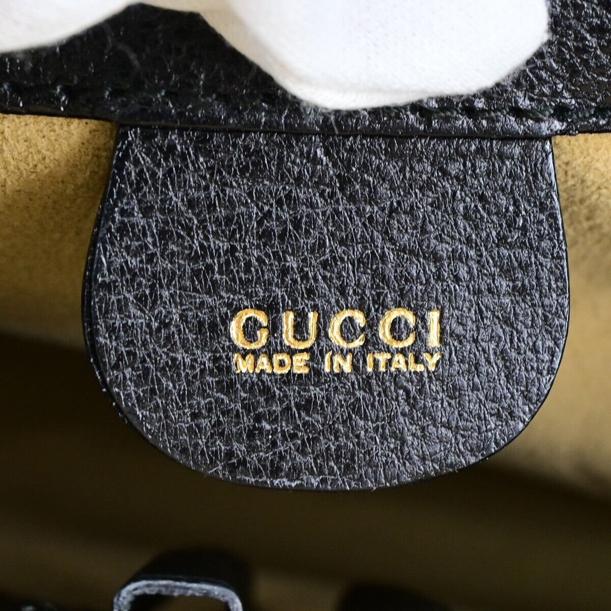 Gucci Bamboo Black Leather Briefcase Bag (Pre-Owned) Size ONE SIZE - 9 Thumbnail