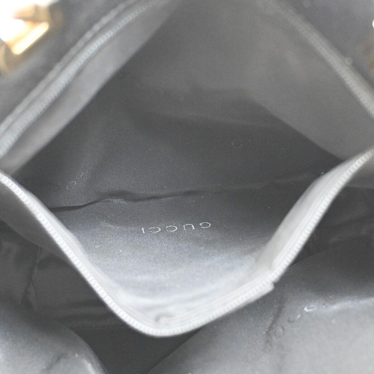 Gucci Black Canvas Tote Bag (Pre-Owned) Size ONE SIZE - 14 Thumbnail