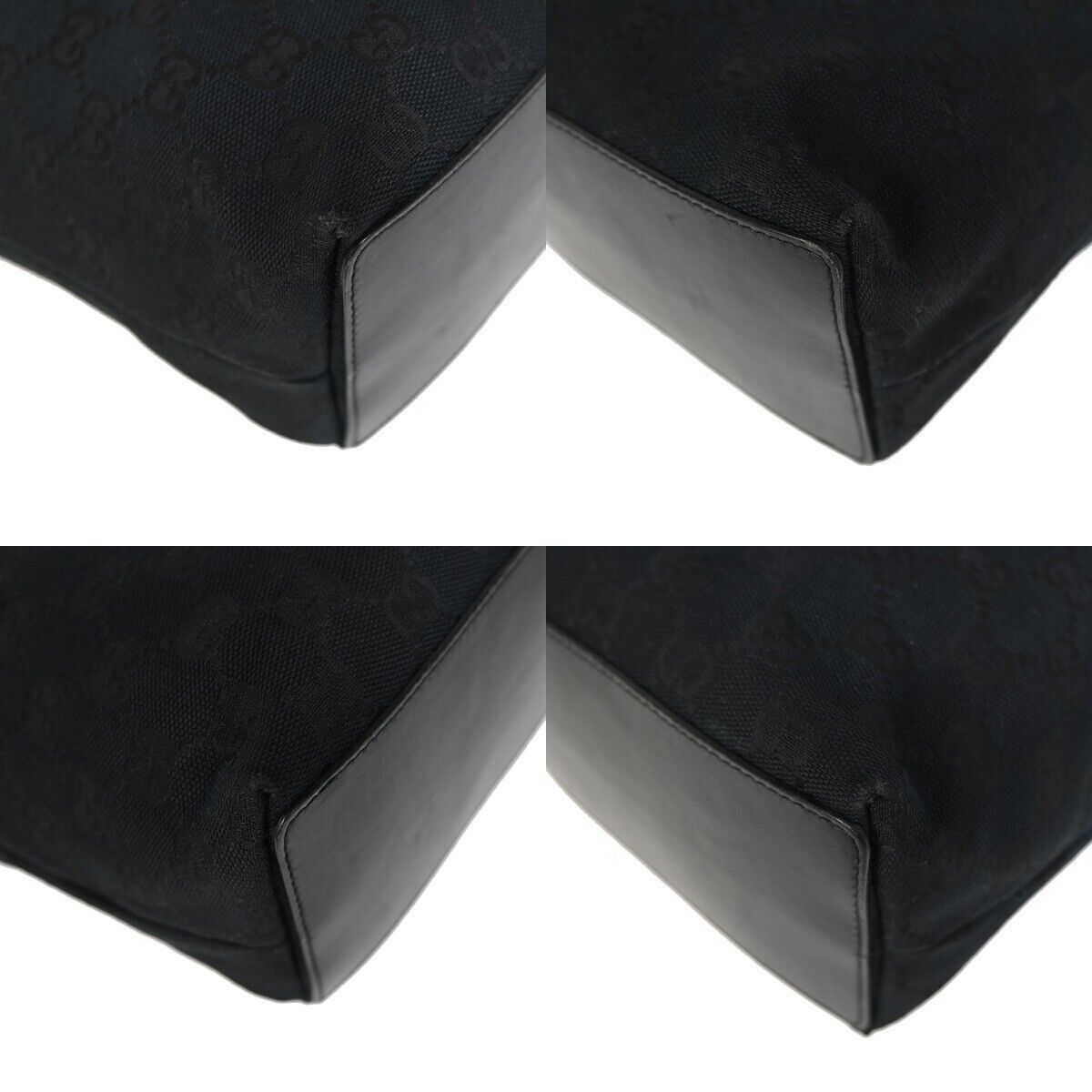 Gucci Black Canvas Tote Bag (Pre-Owned) Size ONE SIZE - 8 Thumbnail