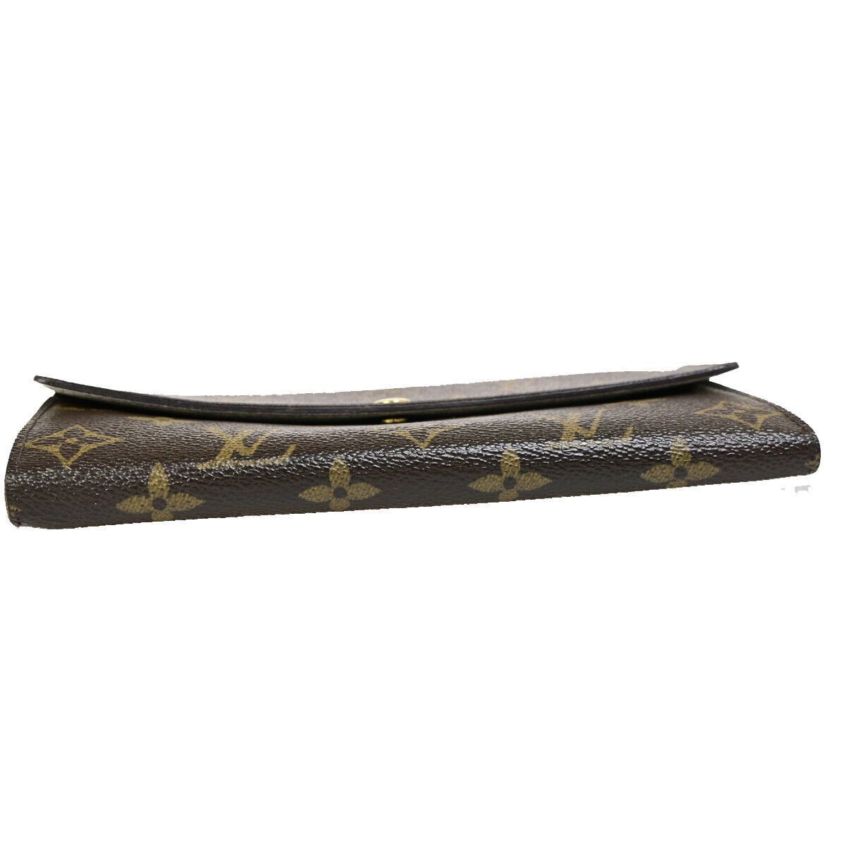 Louis Vuitton Sarah Brown Canvas Wallet (Pre-Owned) Size ONE SIZE - 11 Thumbnail
