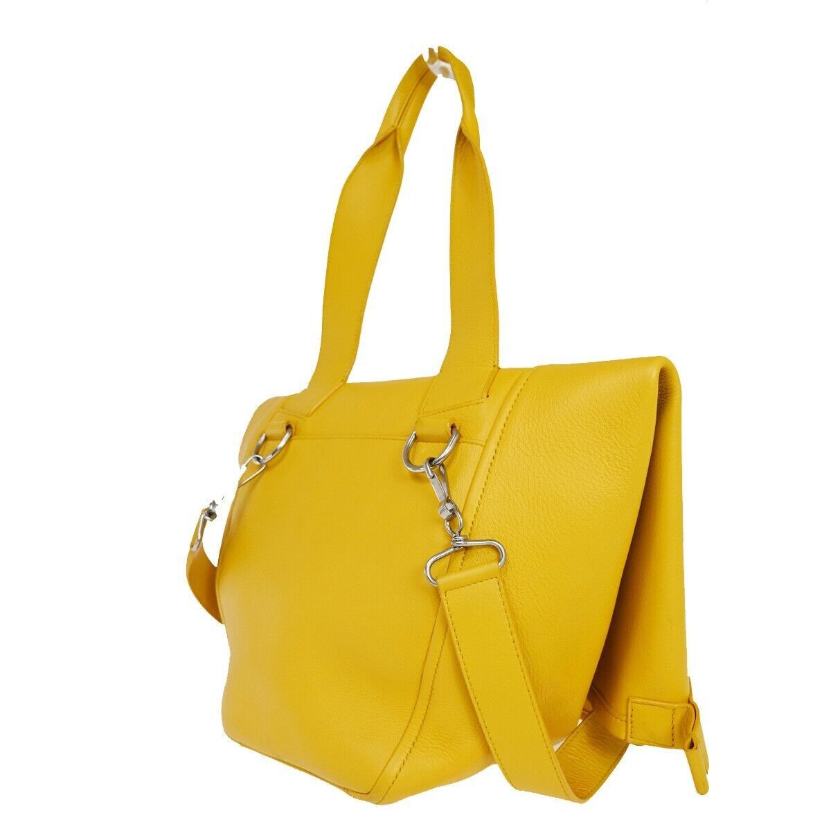 Balenciaga Yellow Leather Tote Bag (Pre-Owned) Size ONE SIZE - 3 Thumbnail