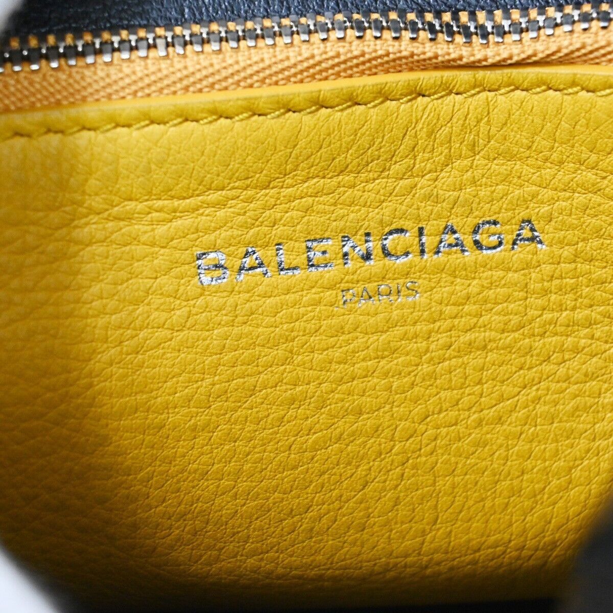Balenciaga Yellow Leather Tote Bag (Pre-Owned) Size ONE SIZE - 12 Thumbnail