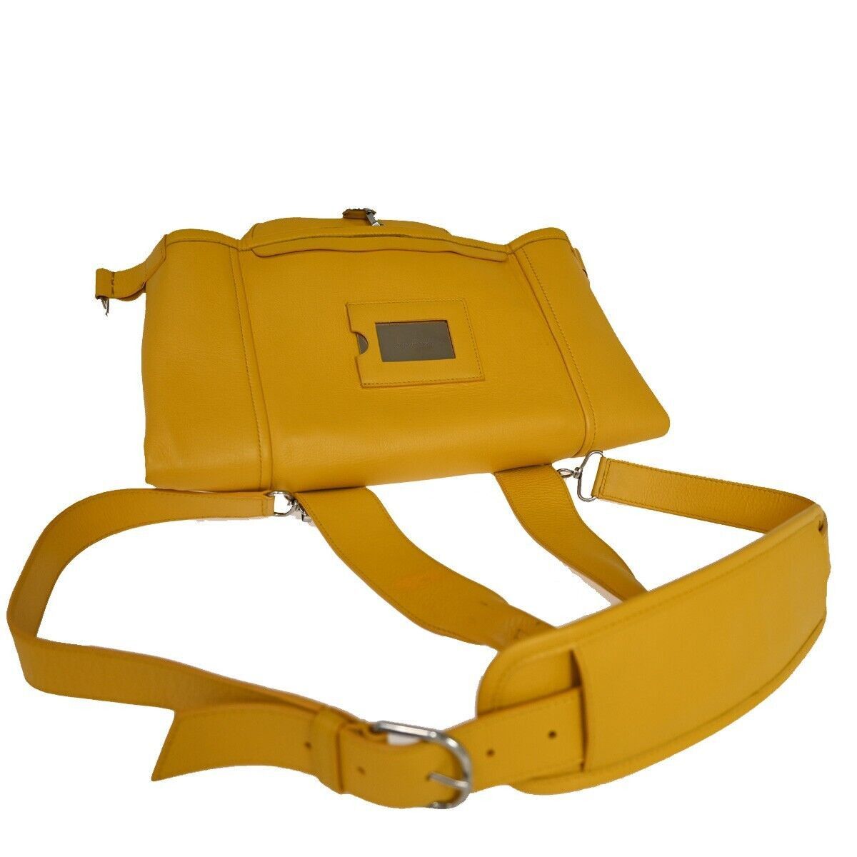 Balenciaga Yellow Leather Tote Bag (Pre-Owned) Size ONE SIZE - 5 Thumbnail