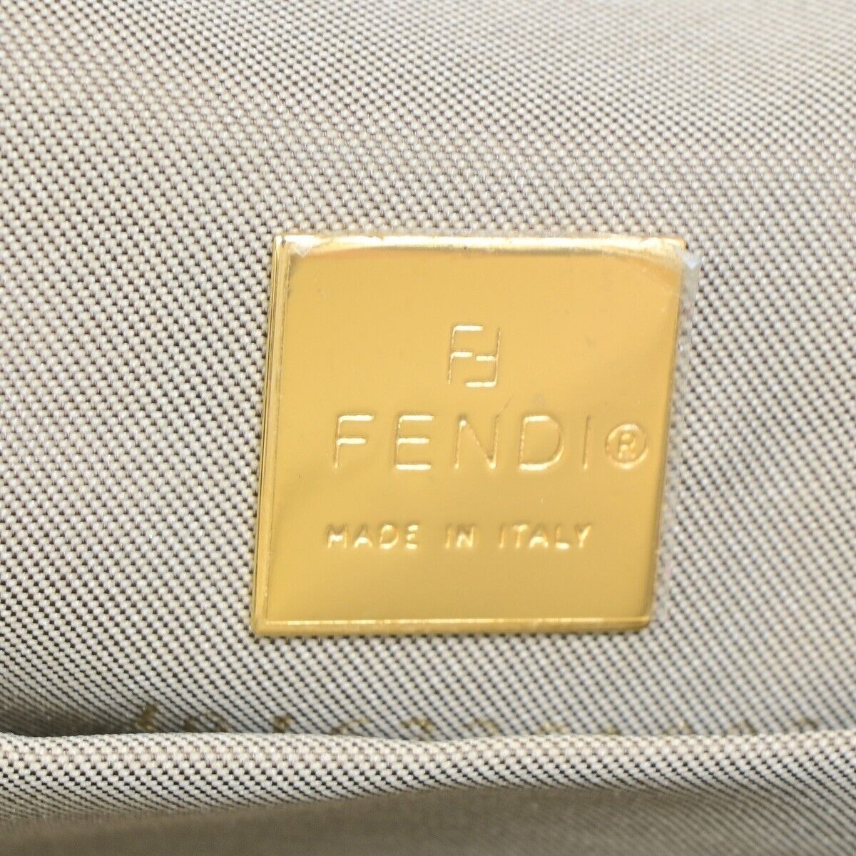 Fendi Ff Orange Canvas Shoulder Bag (Pre-Owned) Size ONE SIZE - 9 Thumbnail