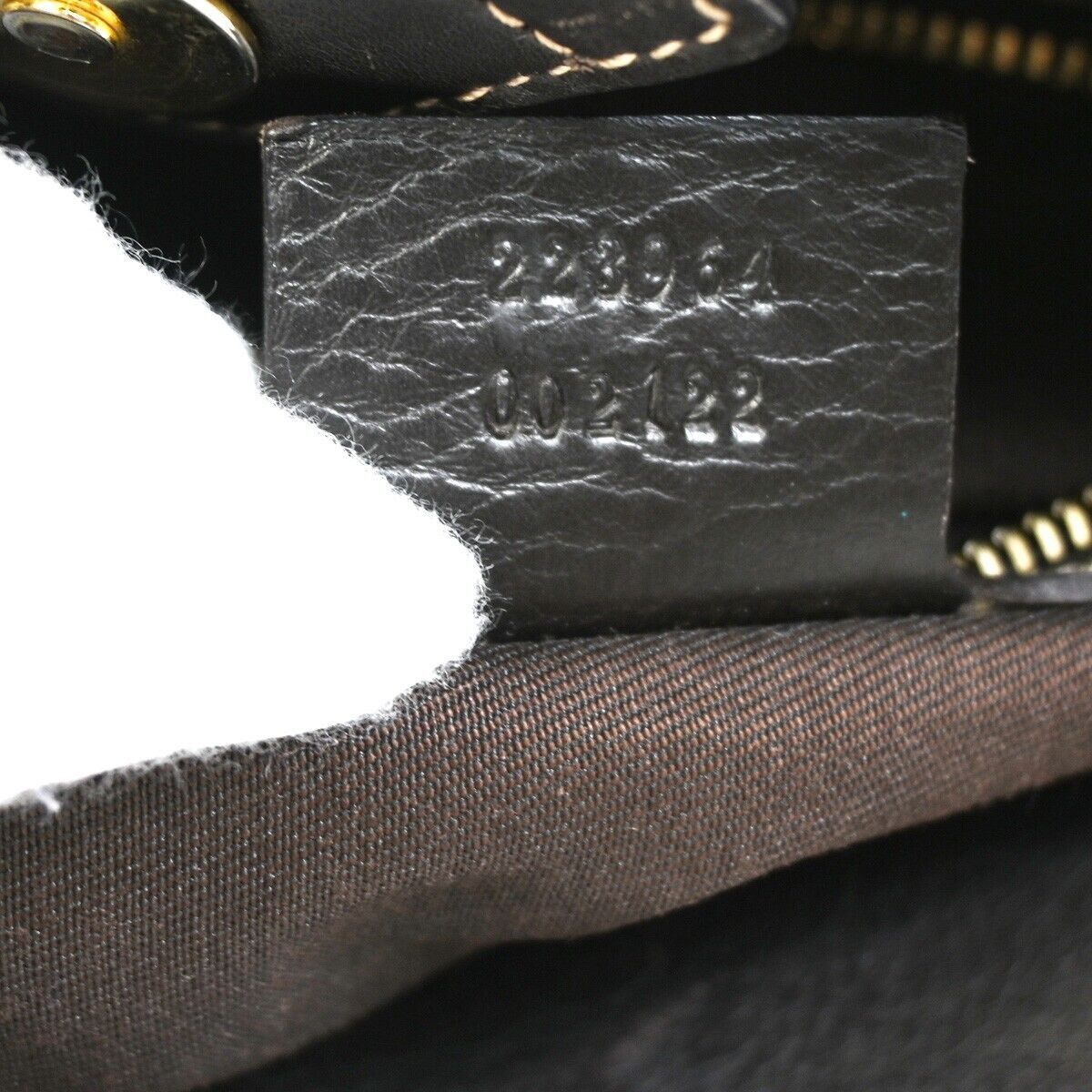 Gucci Gg Crystal Brown Canvas Handbag (Pre-Owned) Size ONE SIZE - 6 Thumbnail