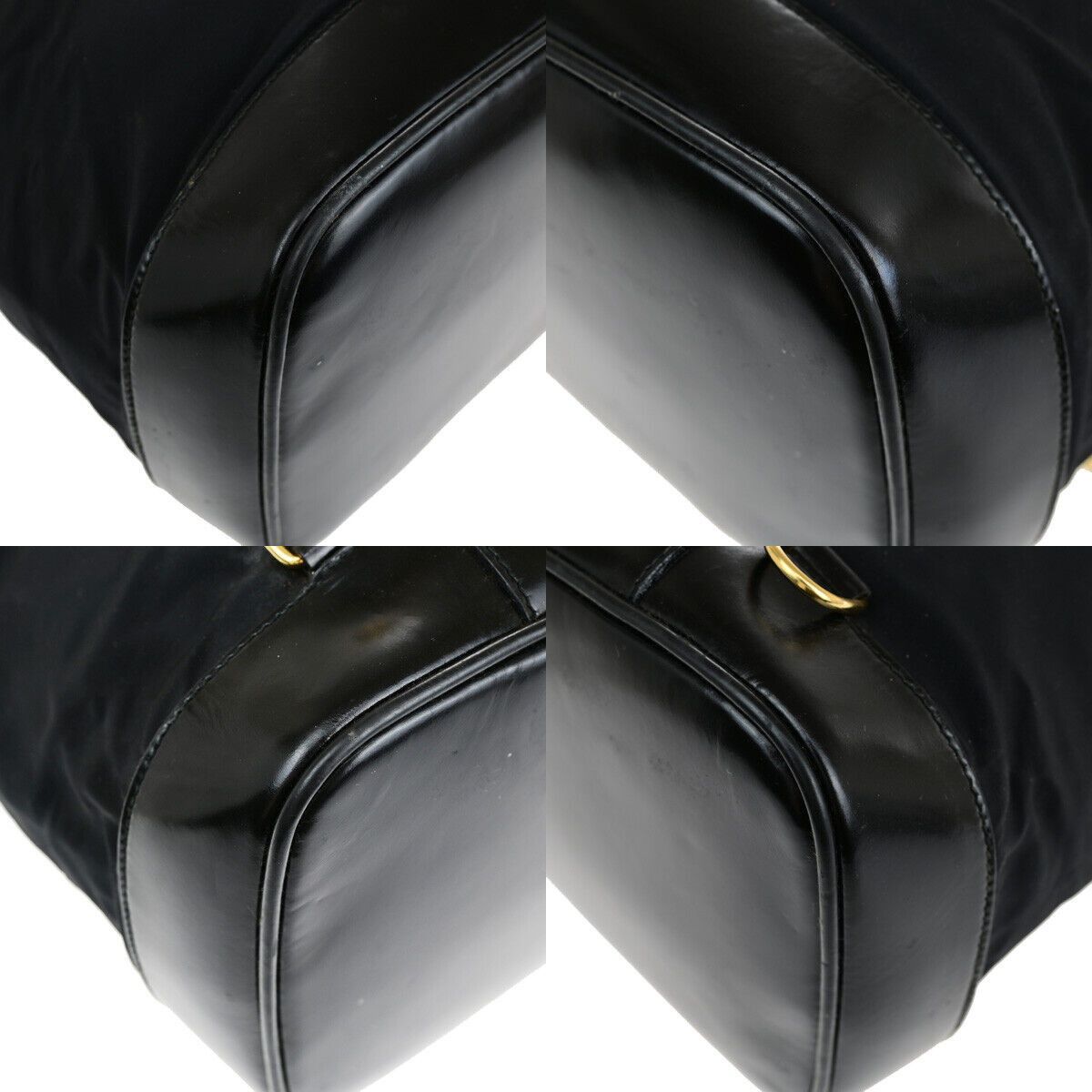Gucci -- Black Synthetic Shoulder Bag (Pre-Owned) Size ONE SIZE - 6 Thumbnail