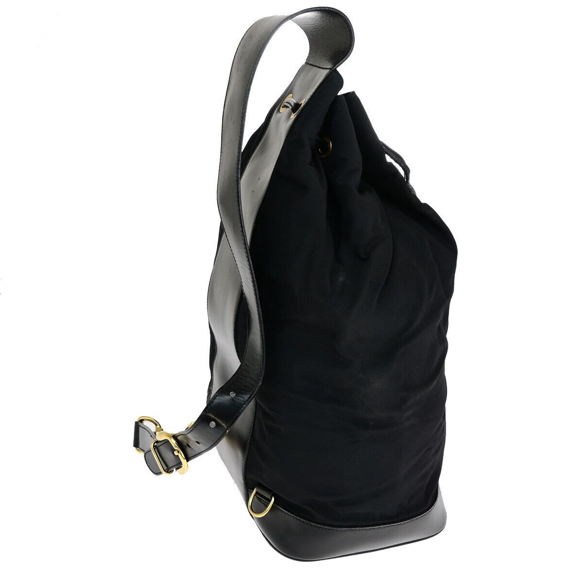 Gucci -- Black Synthetic Shoulder Bag (Pre-Owned) Size ONE SIZE - 4 Thumbnail
