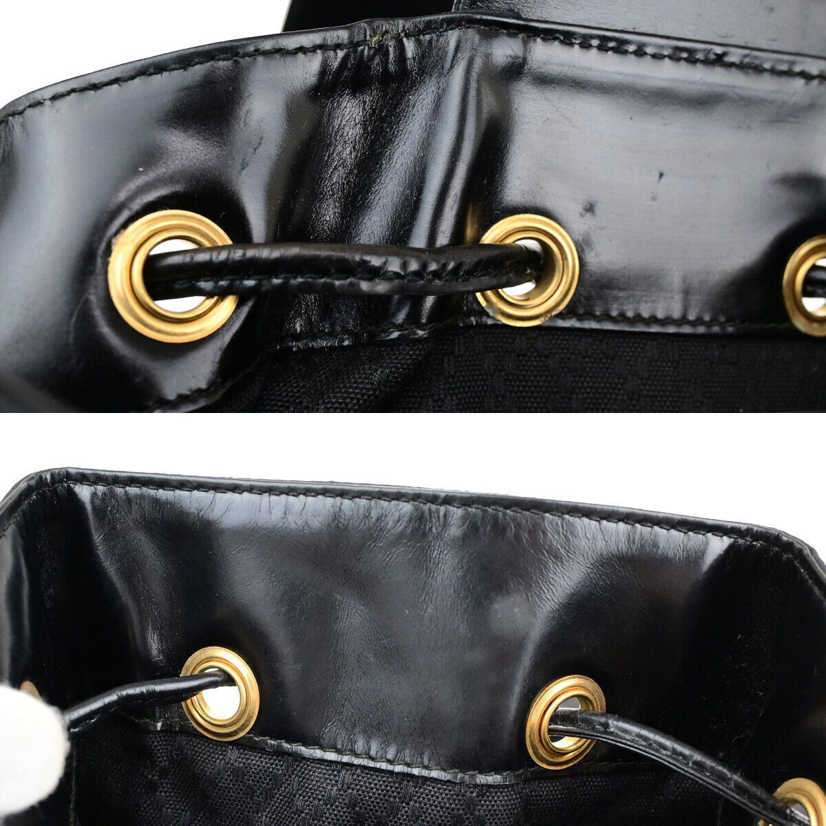 Gucci -- Black Synthetic Shoulder Bag (Pre-Owned) Size ONE SIZE - 18 Thumbnail