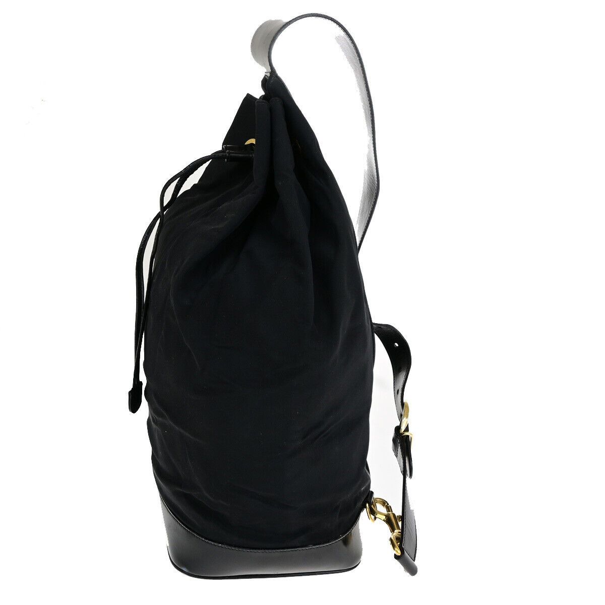 Gucci -- Black Synthetic Shoulder Bag (Pre-Owned) Size ONE SIZE - 3 Thumbnail