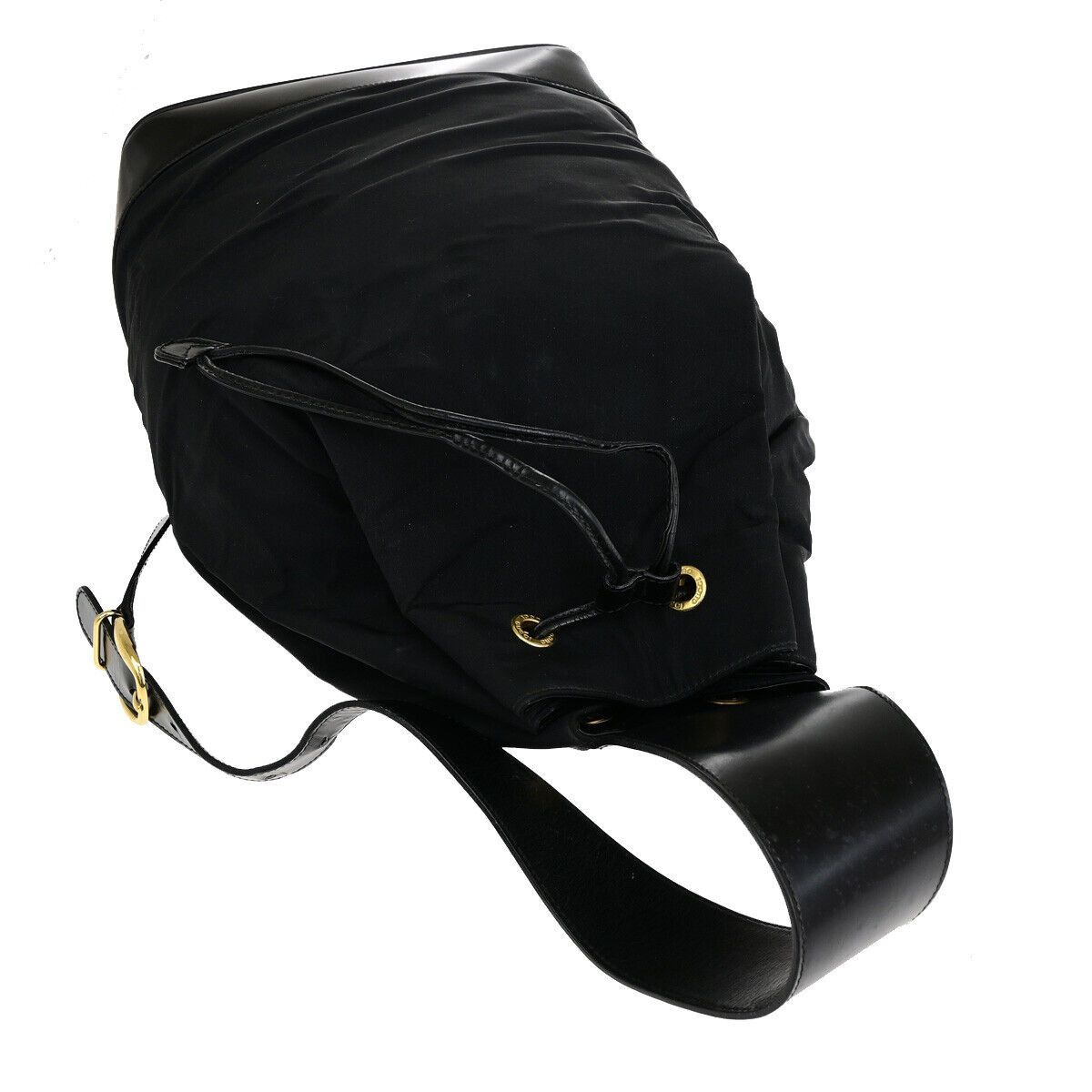 Gucci -- Black Synthetic Shoulder Bag (Pre-Owned) Size ONE SIZE - 5 Thumbnail