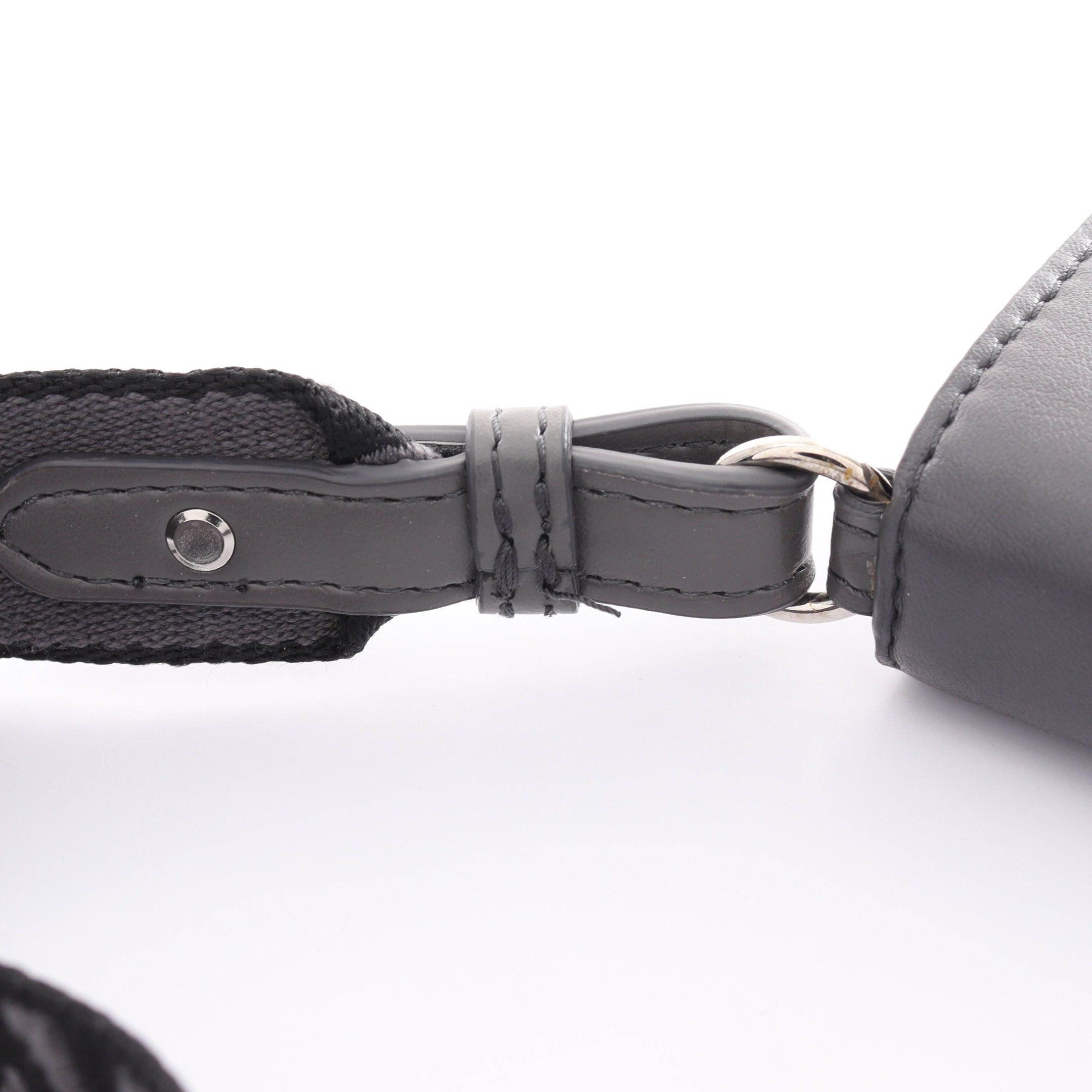 Stella McCartney Stella Mccartney Stella Logo Mini Shoulder Wallet Fake Leather Gray Size ONE SIZE - 7 Thumbnail