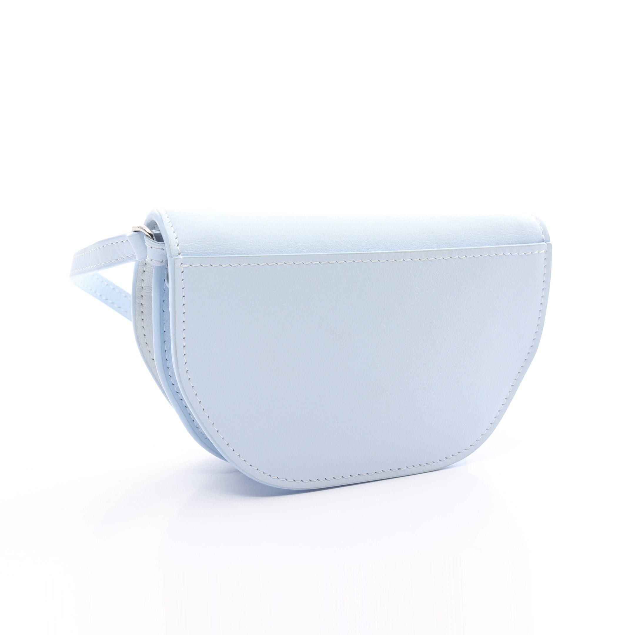 Burberry Burberry Olympia Mini Shoulder Bag Leather Light Blue Size ONE SIZE - 2 Thumbnail