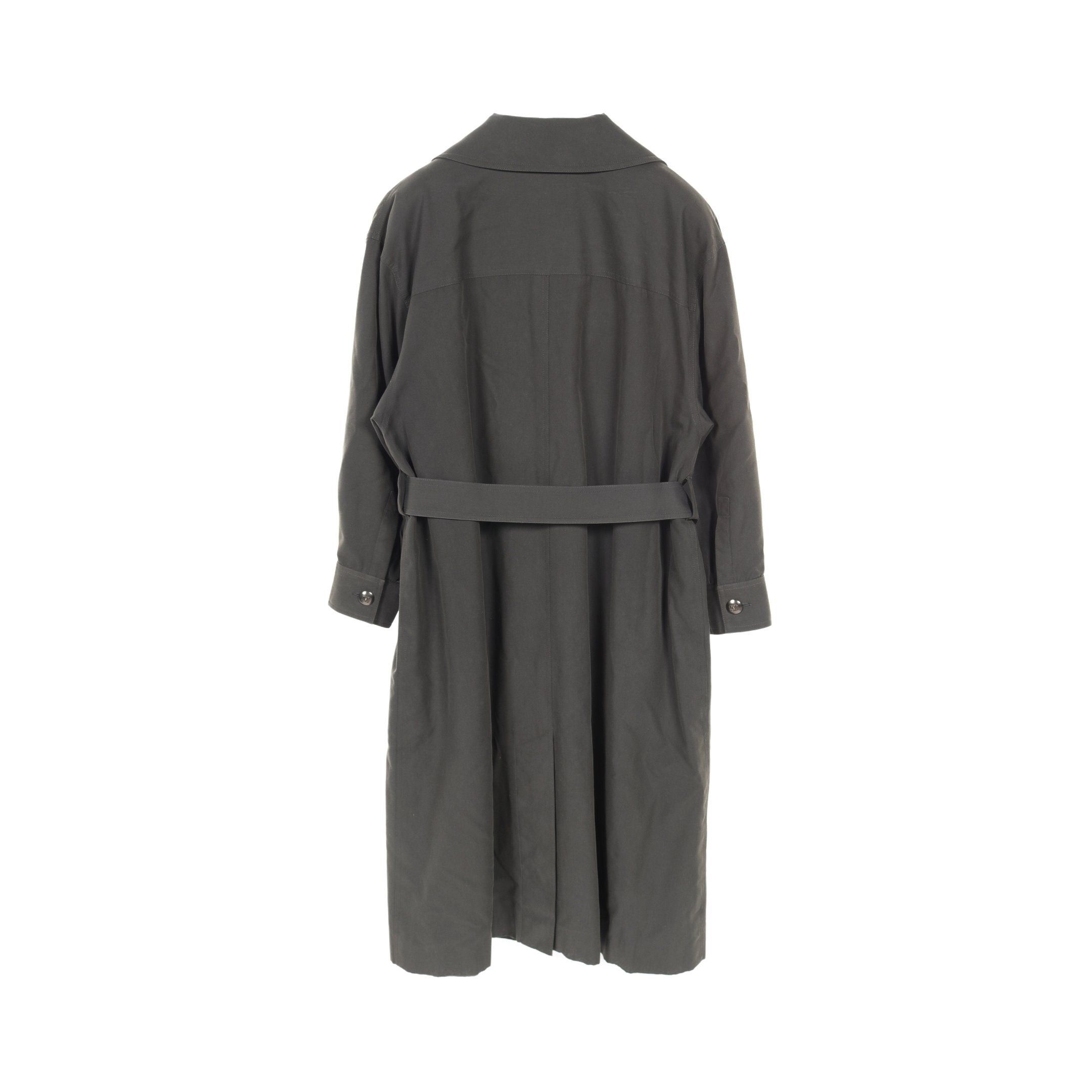 Chanel Chanel Trench Coat Cotton Nylon Dark Gray Size ONE SIZE - 2 Thumbnail