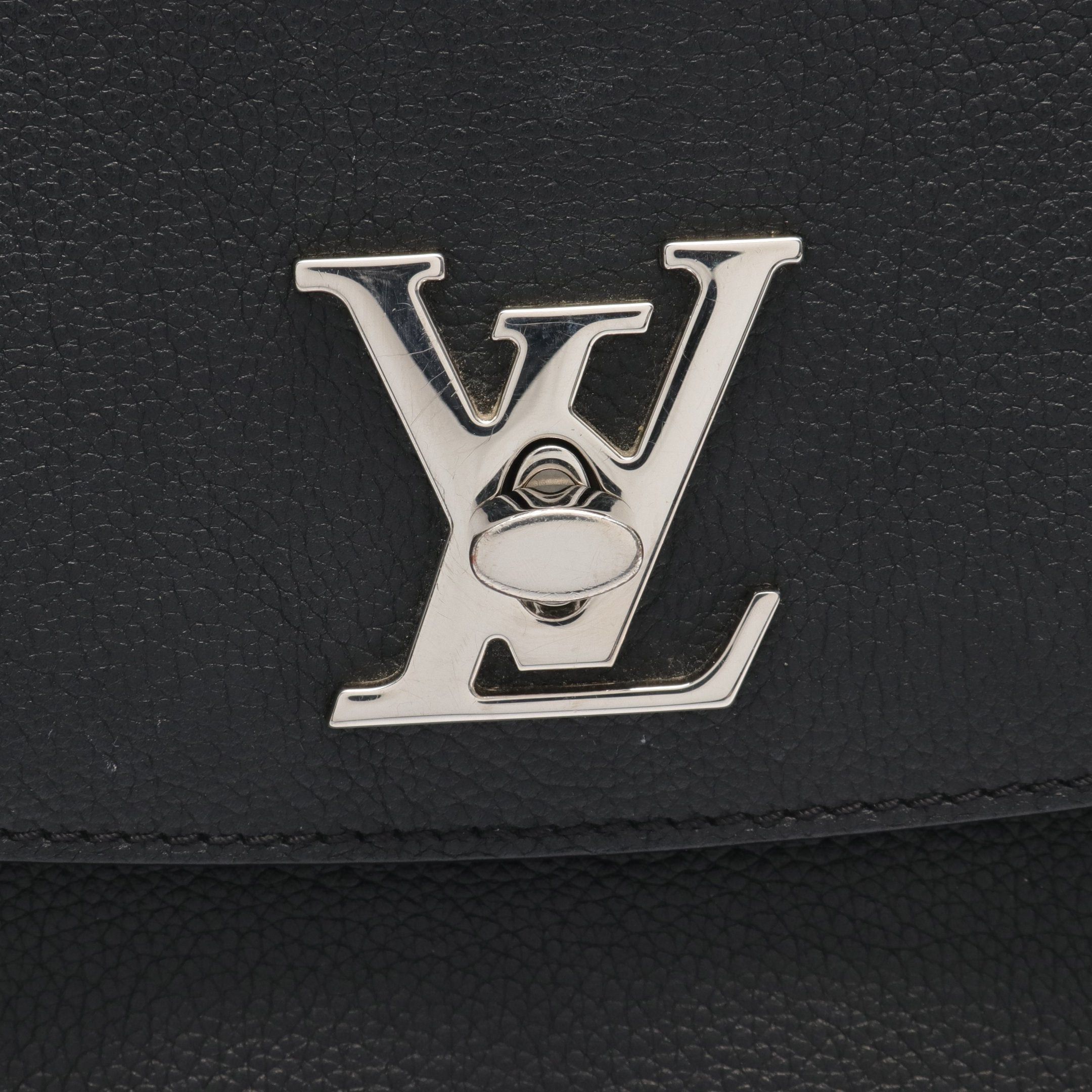 Louis Vuitton Louis Vuitton Rock Me Ever Bb Noir Handbag Leather Black Size ONE SIZE - 6 Thumbnail
