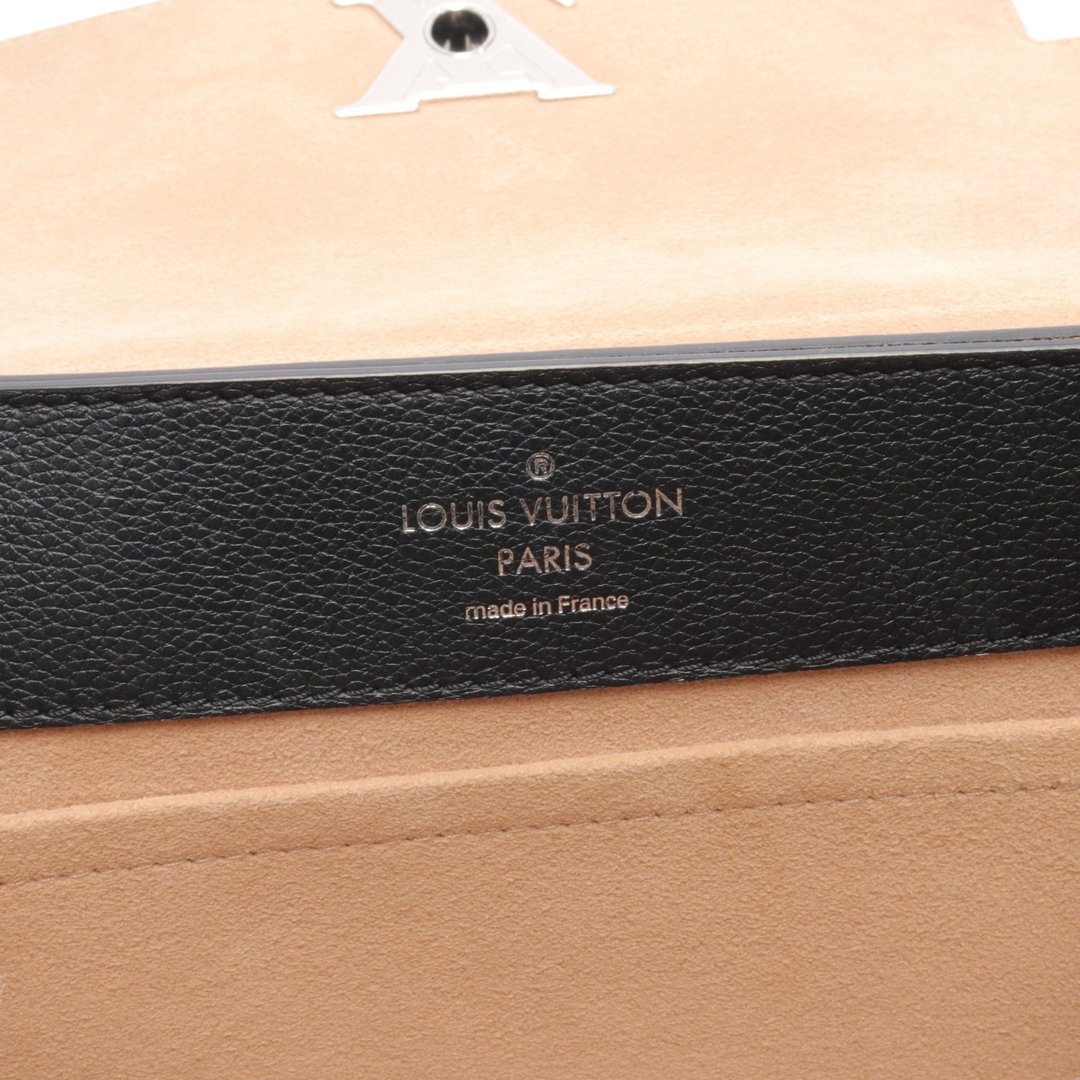 Louis Vuitton Louis Vuitton Rock Me Ever Bb Noir Handbag Leather Black Size ONE SIZE - 4 Thumbnail