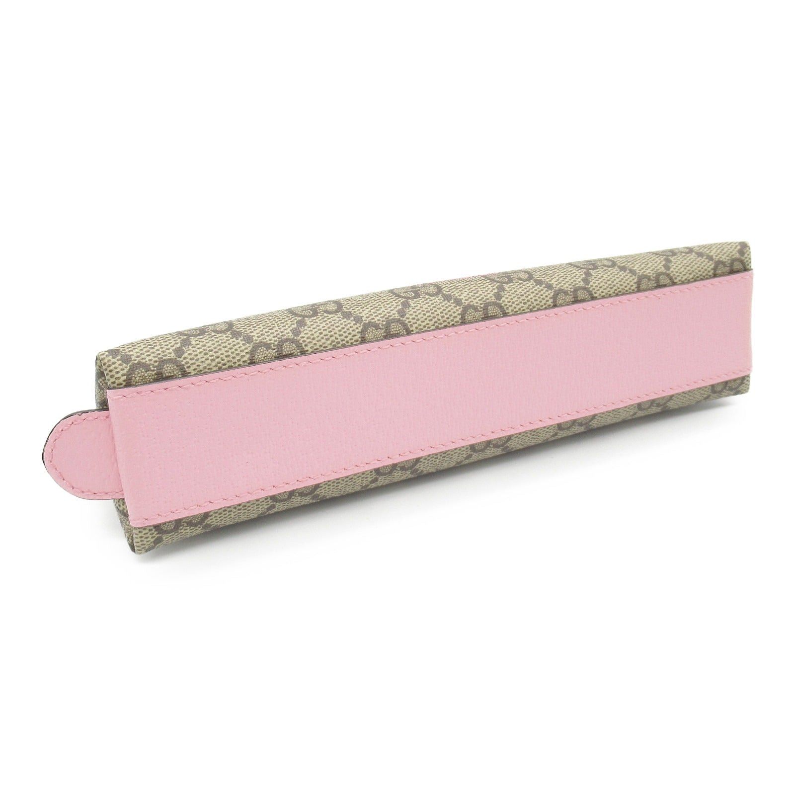 Gucci Gucci Pencil Case Daisy Duck Accessory Coated Canvas Leather Beige Pink Size ONE SIZE - 4 Thumbnail