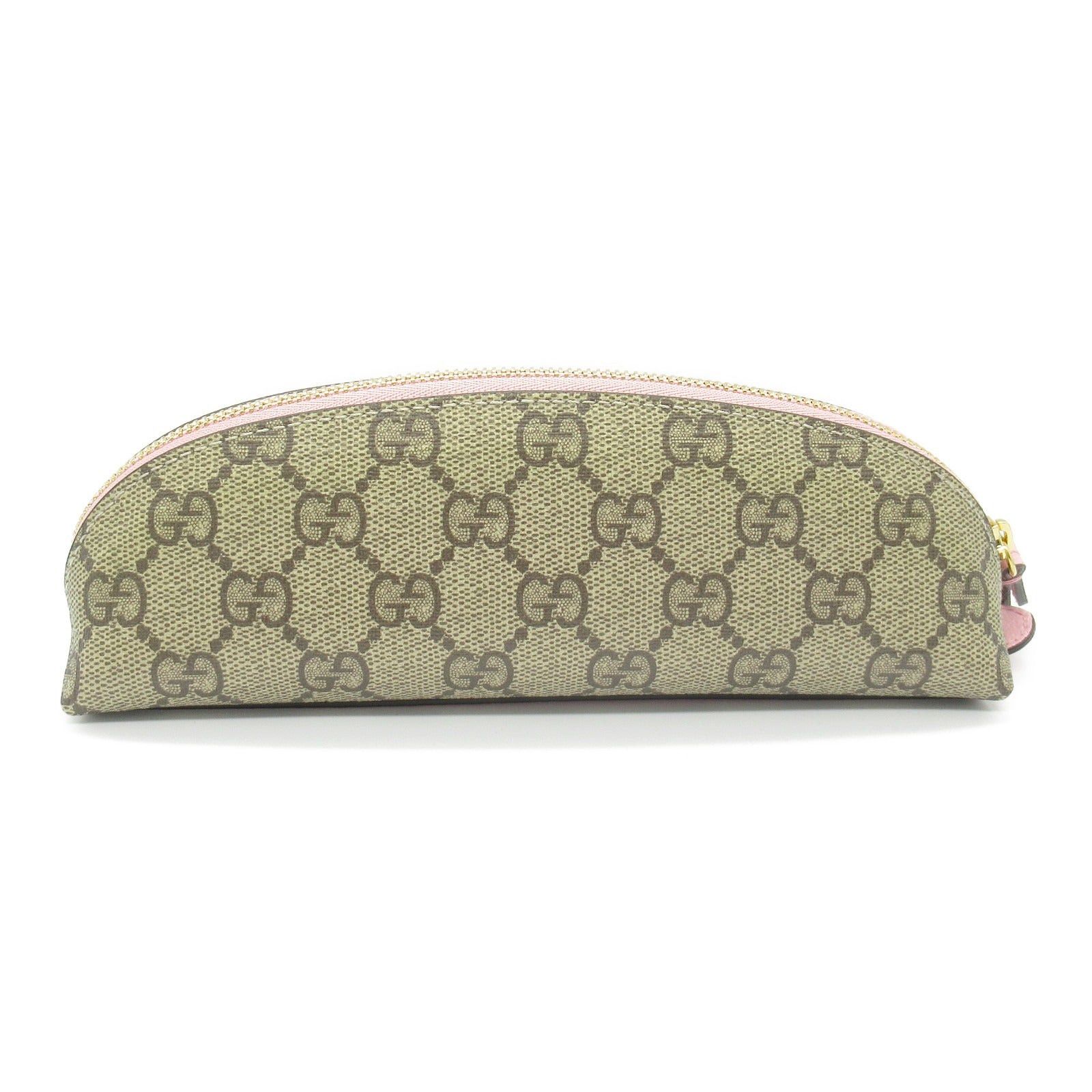 Gucci Gucci Pencil Case Daisy Duck Accessory Coated Canvas Leather Beige Pink Size ONE SIZE - 2 Thumbnail
