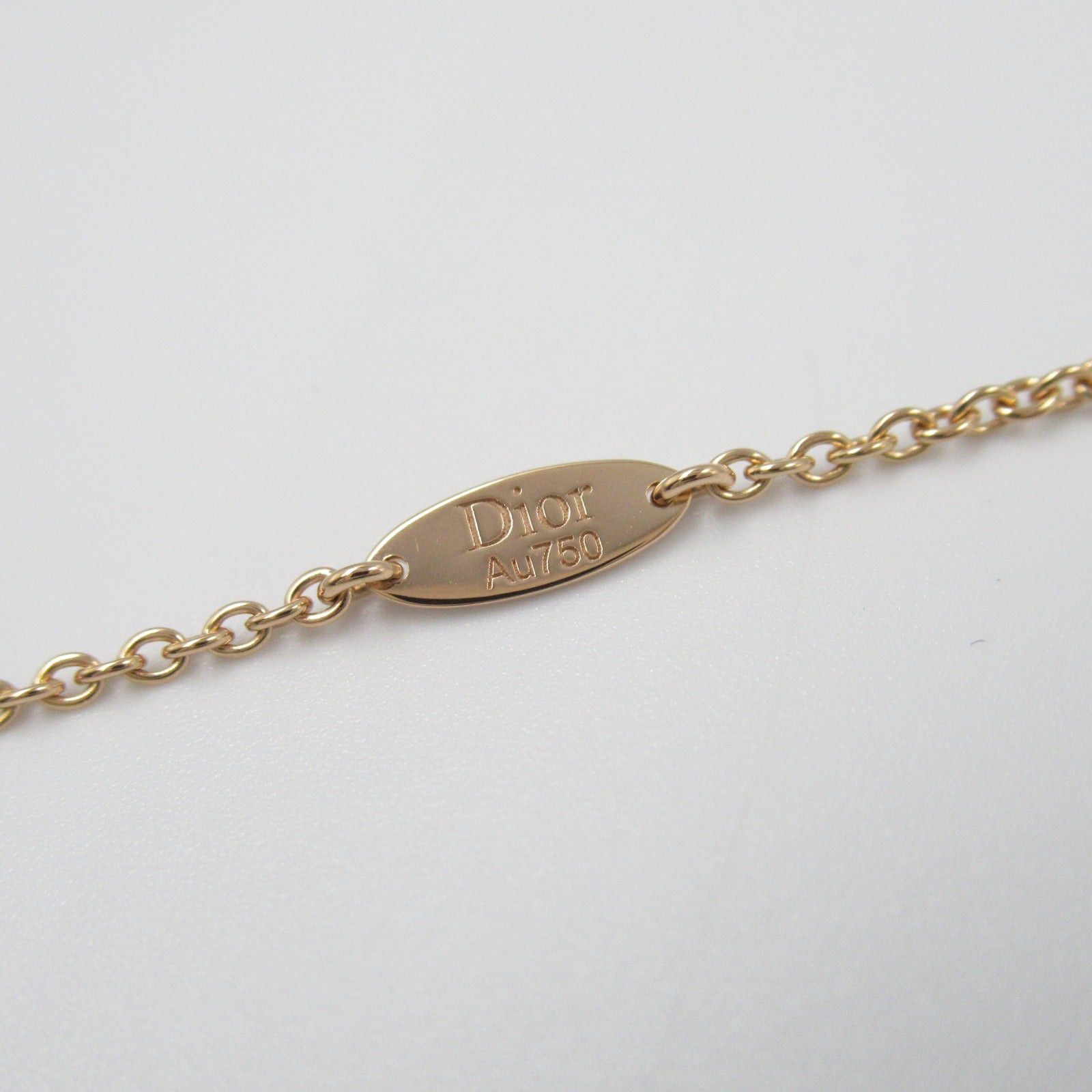 Dior Dior Rose Thevan 9P Necklace K18Pg (Pink Gold) Diamond Onyx Clear Black Size ONE SIZE - 4 Thumbnail