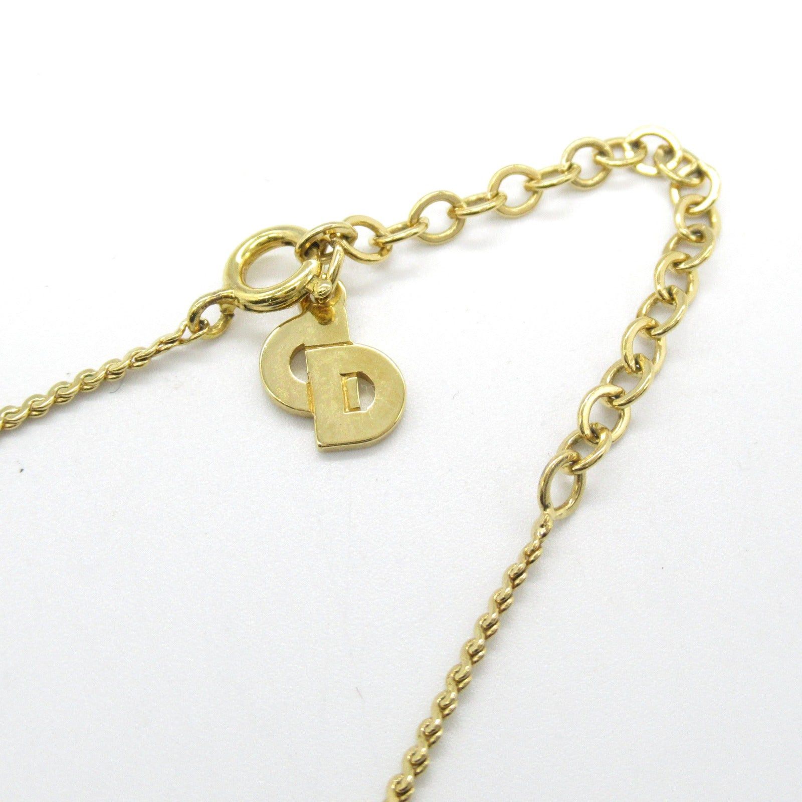 Dior Dior Logo Necklace Gp (Gold Plated) Gold Size ONE SIZE - 5 Thumbnail