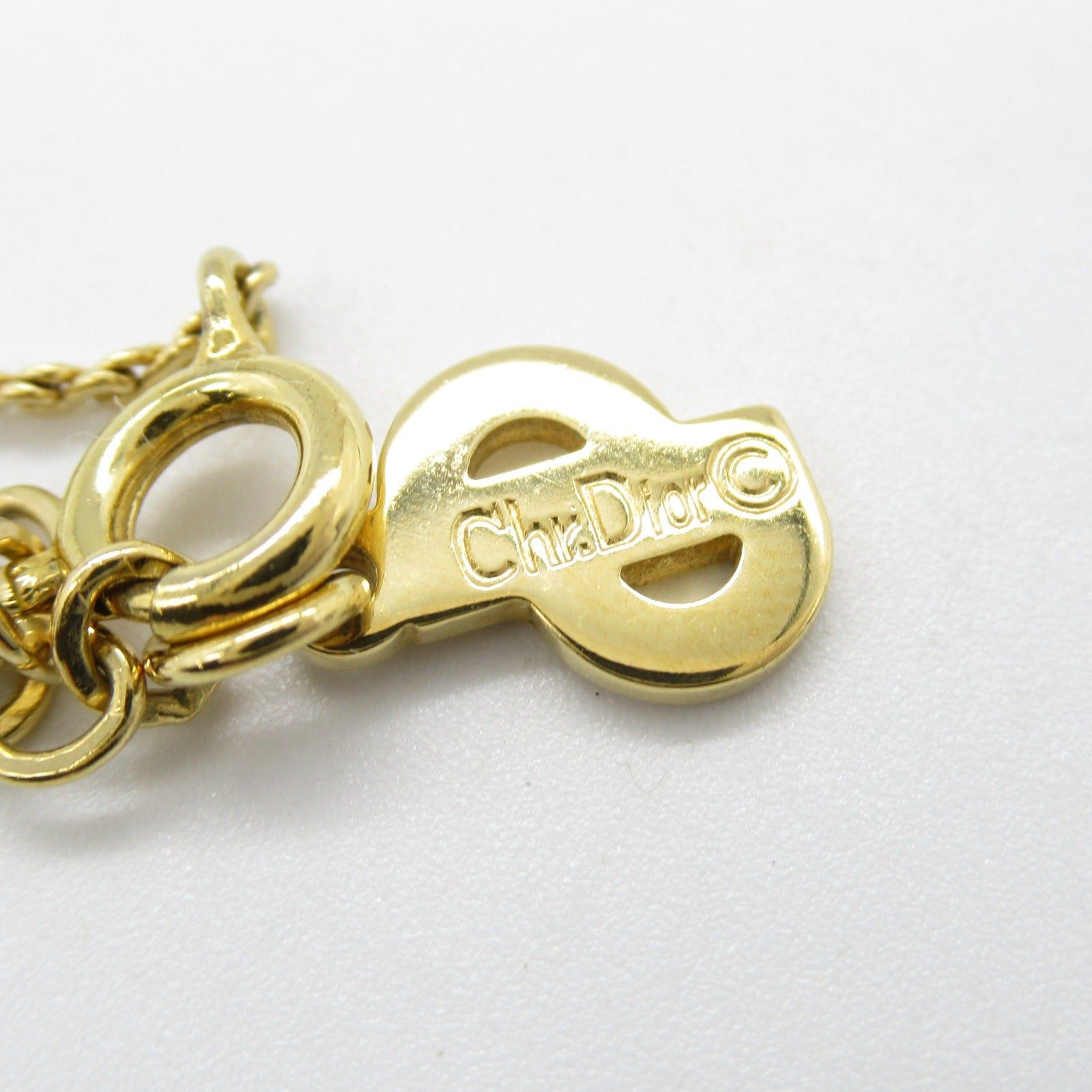 Dior Dior Logo Necklace Gp (Gold Plated) Gold Size ONE SIZE - 4 Thumbnail