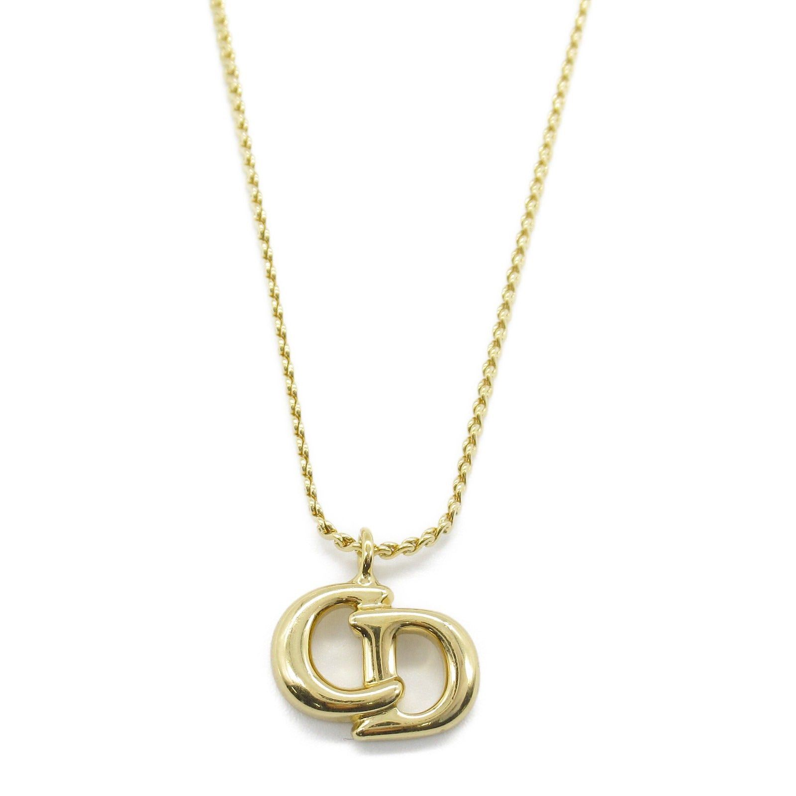 Dior Dior Logo Necklace Gp (Gold Plated) Gold Size ONE SIZE - 2 Thumbnail