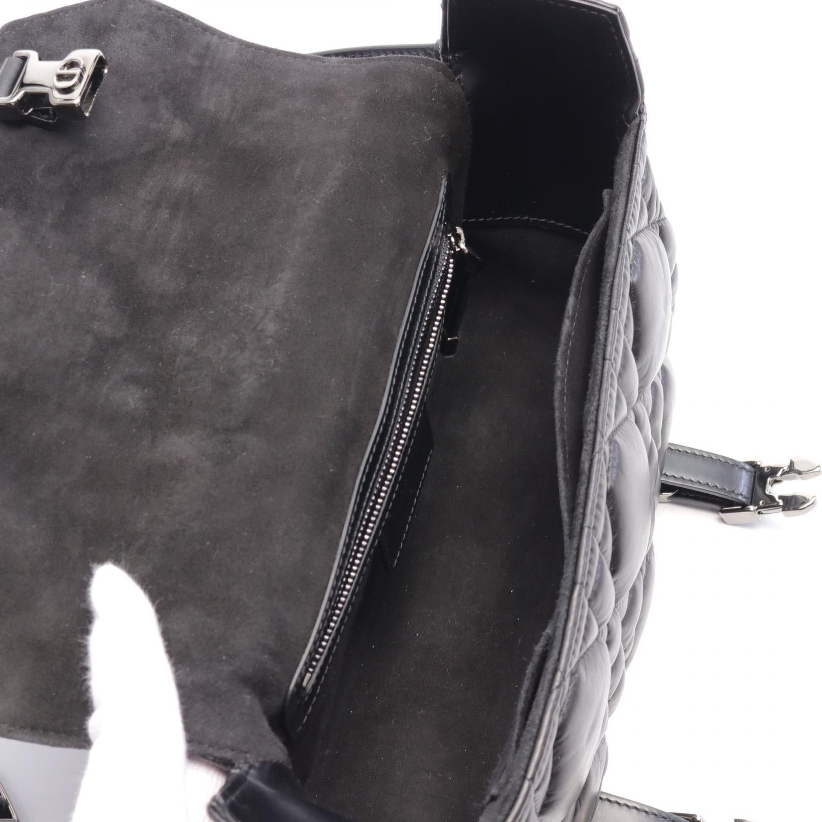 Dior Dior Dior Camp Canage Shoulder Bag Leather Black Size ONE SIZE - 3 Thumbnail