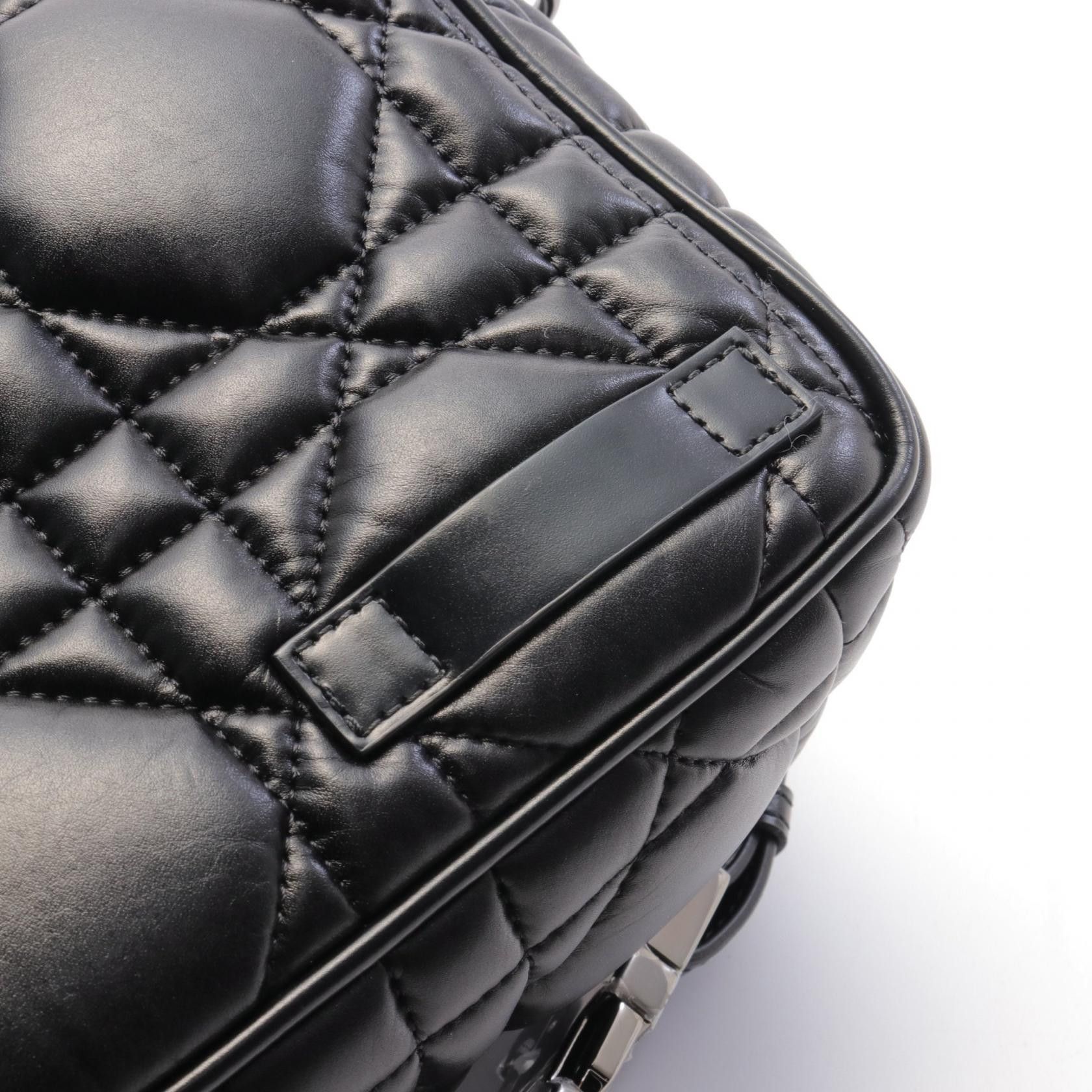 Dior Dior Dior Camp Canage Shoulder Bag Leather Black Size ONE SIZE - 7 Thumbnail