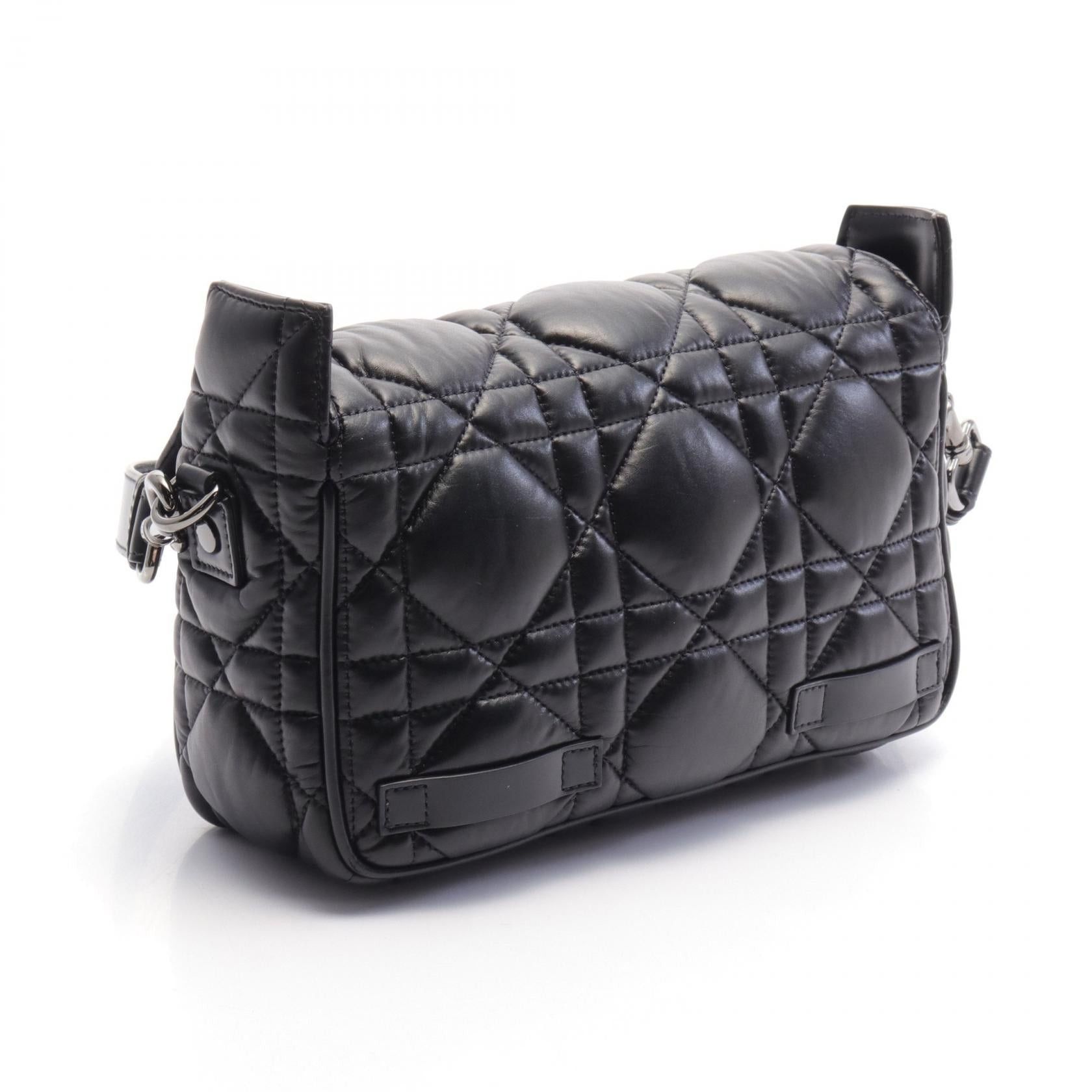 Dior Dior Dior Camp Canage Shoulder Bag Leather Black Size ONE SIZE - 2 Thumbnail