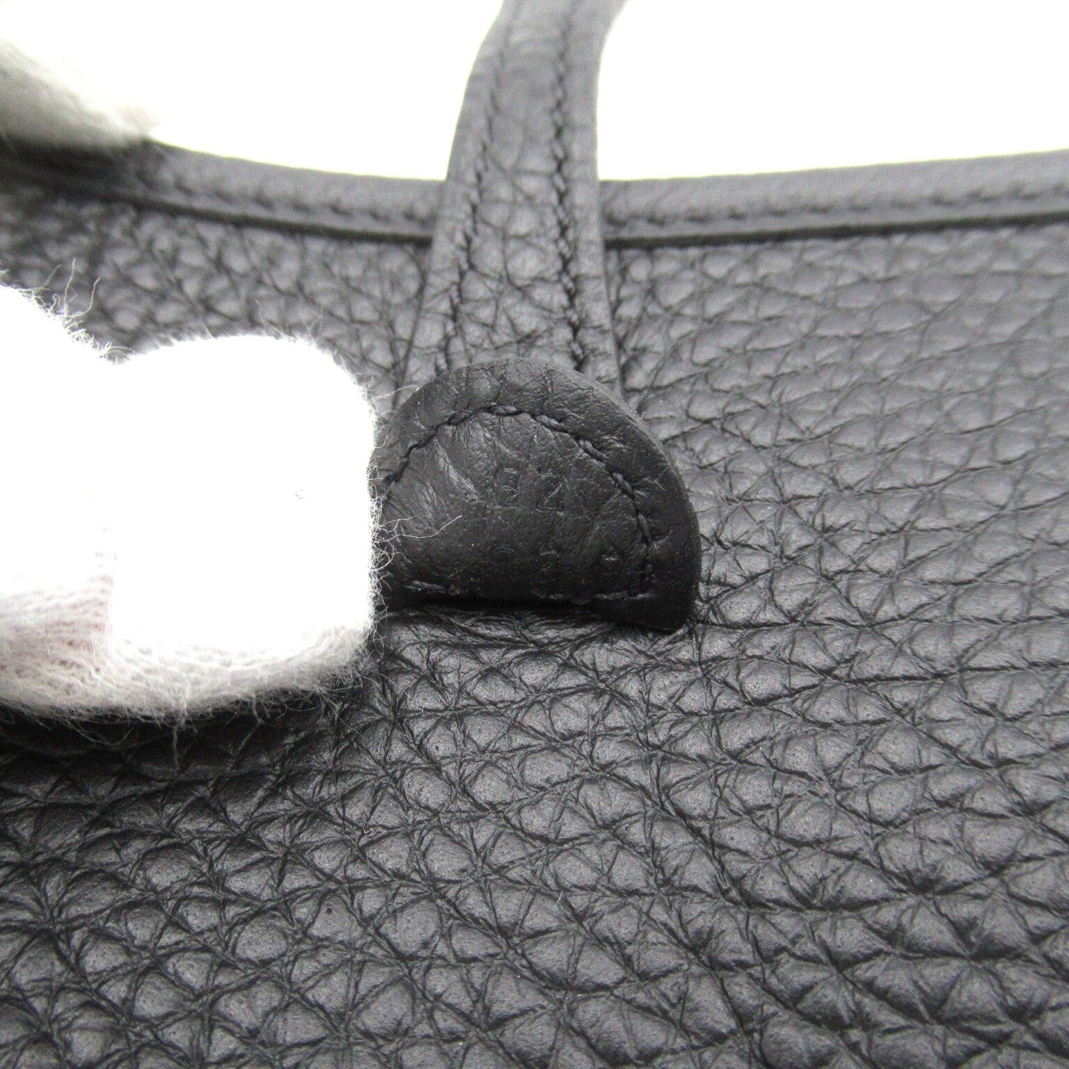 Hermes Hermes Evelyn Tpm (16) Amazon Shoulder Bag Calfskin (Cowhide) Clemence Leather Black (Hermes) Silver Hardware B Stamp Size ONE SIZE - 8 Thumbnail