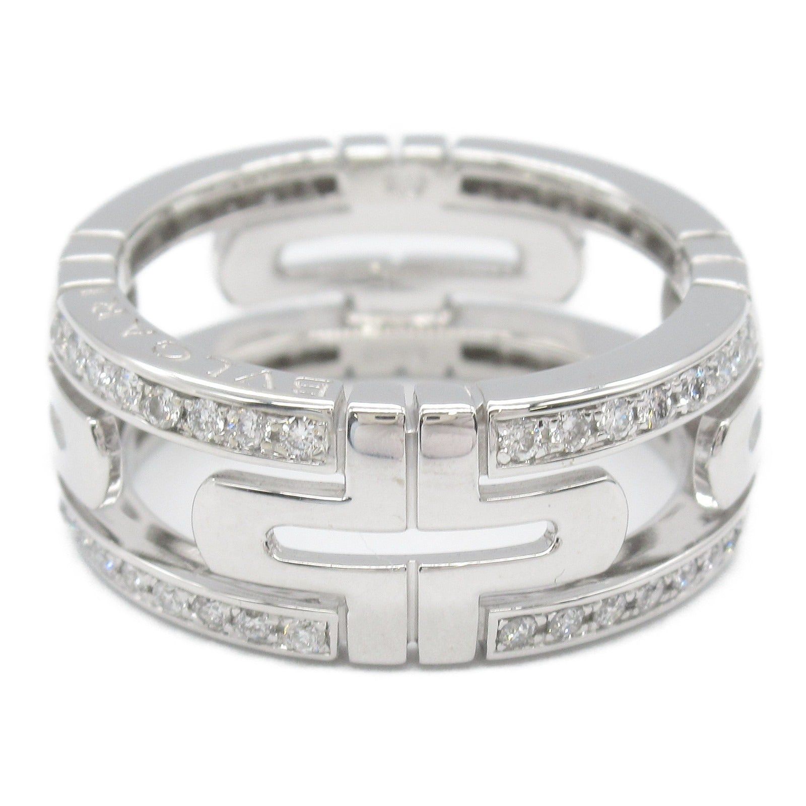 Bvlgari Bvlgari Open Parenthood Diamond Ring K18Wg (White Gold) Clear Size ONE SIZE - 2 Thumbnail