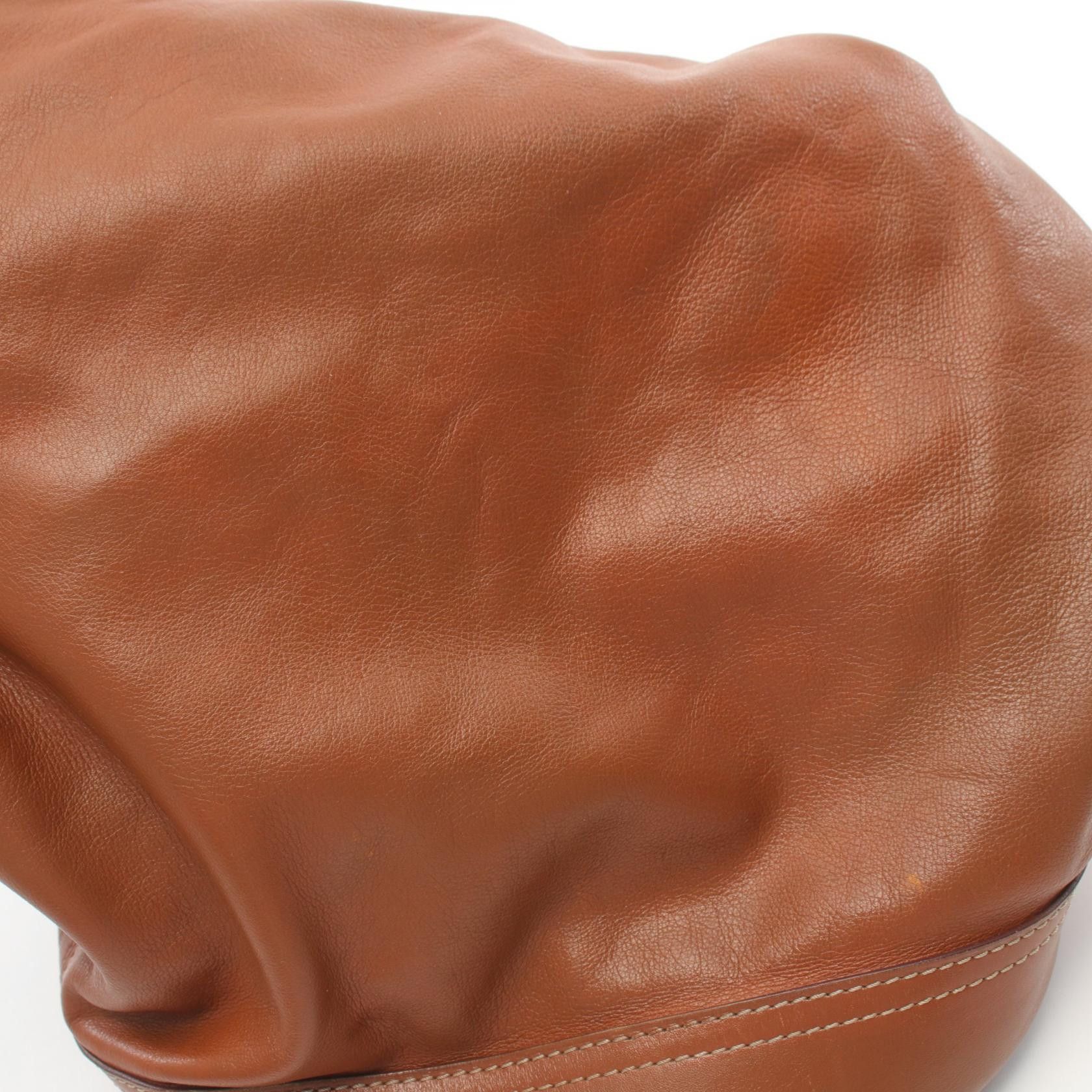 Celine Celine Old Celine Shoulder Bag Leather Brown Size ONE SIZE - 8 Thumbnail
