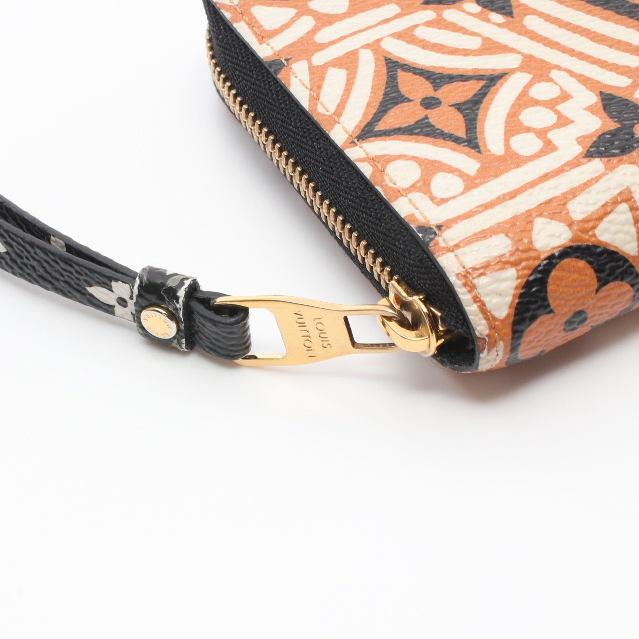 Louis Vuitton Louis Vuitton Zippy Coin Purse Lv Craft Monogram Claim Caramel Orange Multicolor Size ONE SIZE - 6 Thumbnail