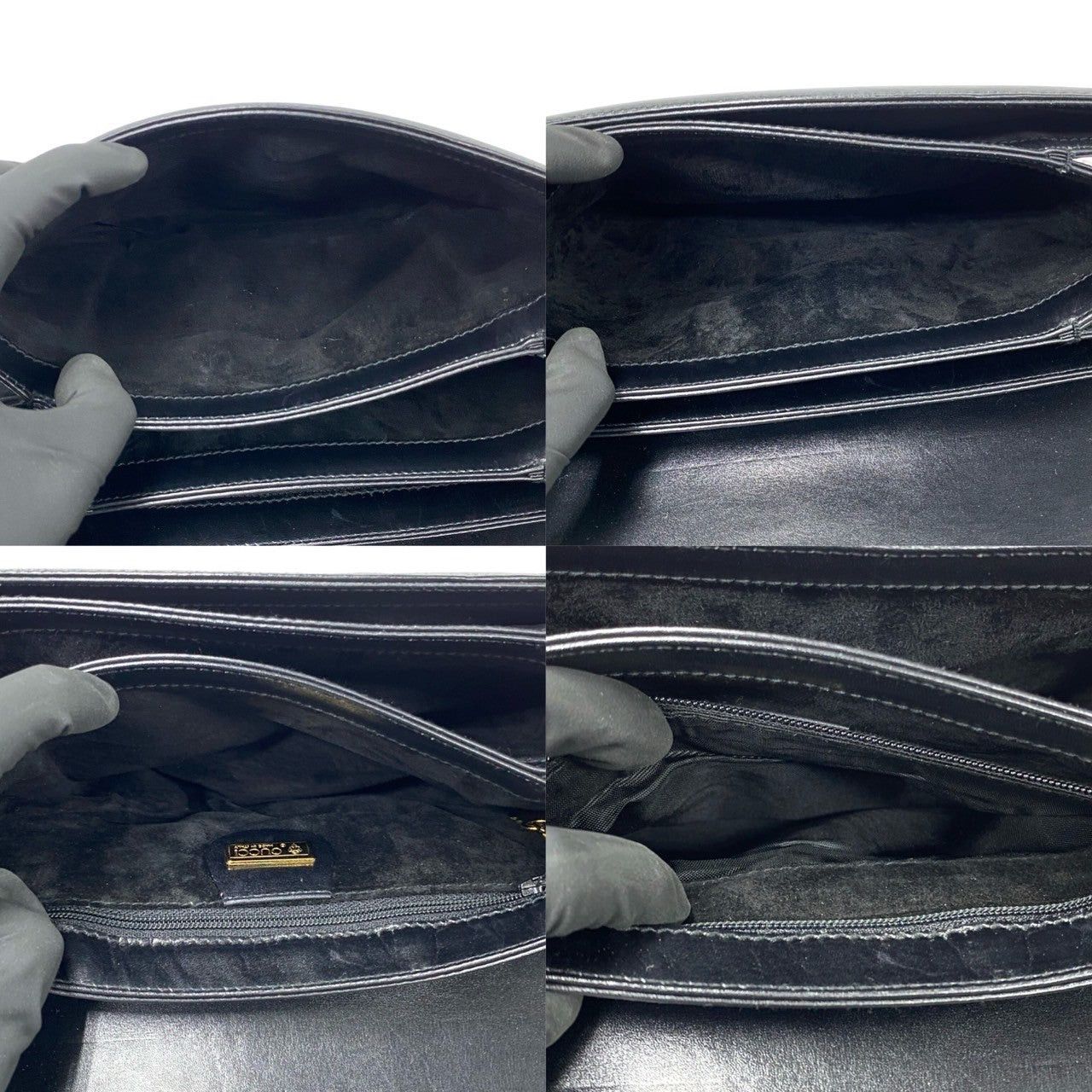 Gucci Gucci Shoulder Bag Black Leather Size ONE SIZE - 9 Thumbnail