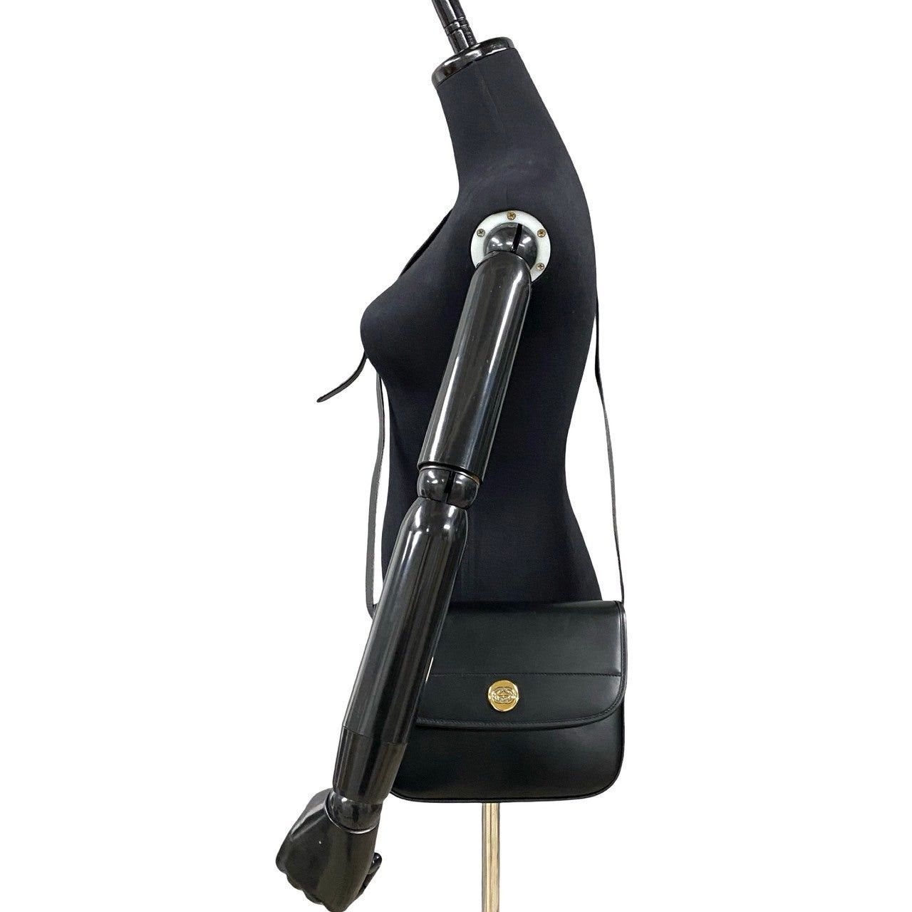 Gucci Gucci Shoulder Bag Black Leather Size ONE SIZE - 2 Thumbnail