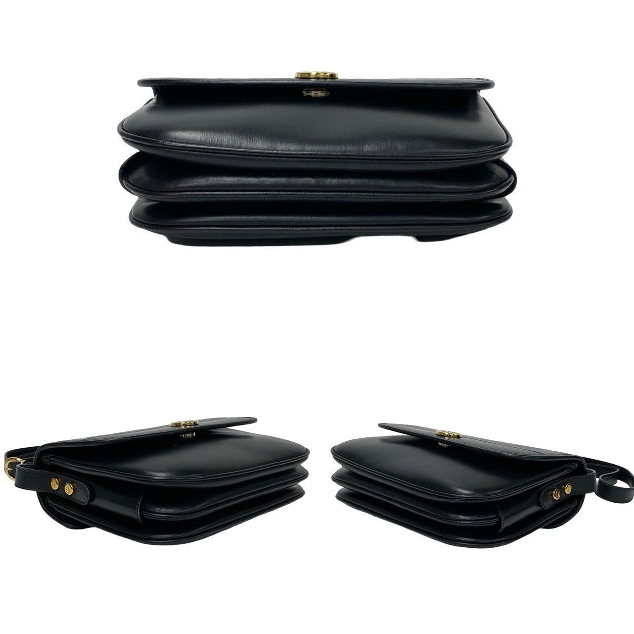 Gucci Gucci Shoulder Bag Black Leather Size ONE SIZE - 6 Thumbnail