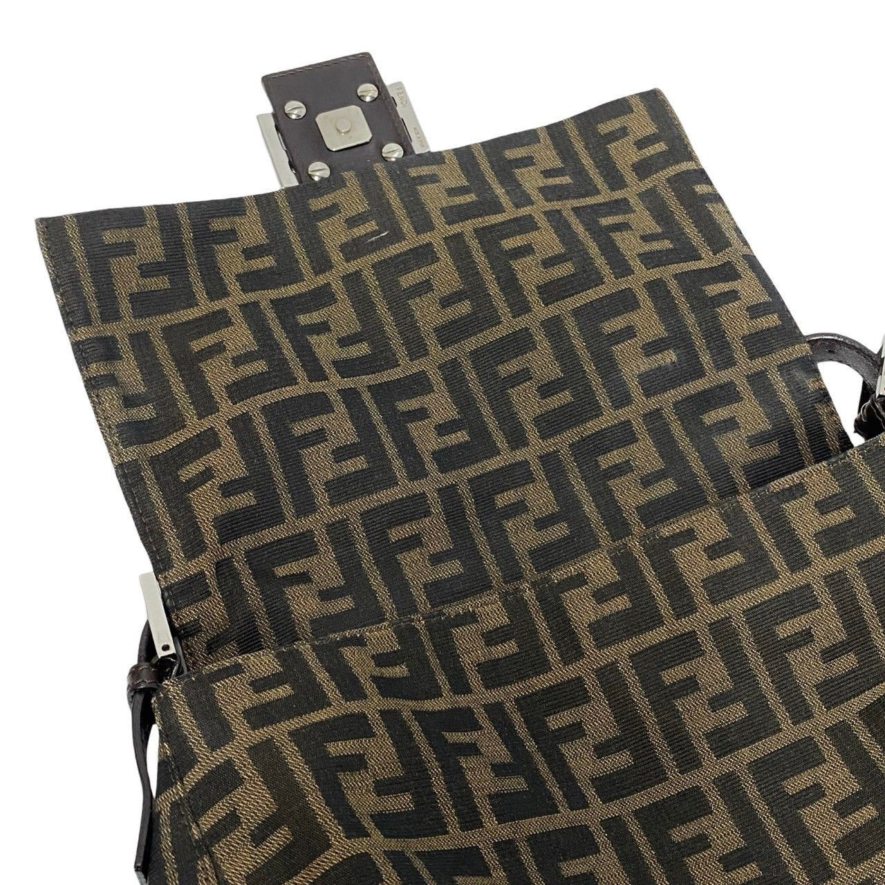 Fendi Fendi Shoulder Bag Brown Leather Size ONE SIZE - 8 Thumbnail