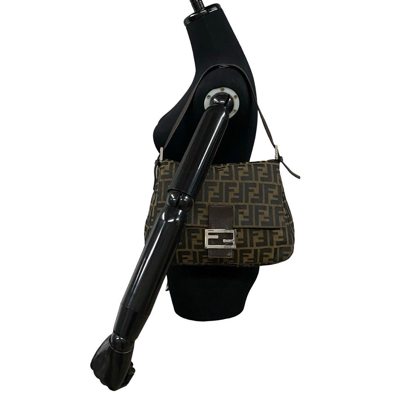 Fendi Fendi Shoulder Bag Brown Leather Size ONE SIZE - 2 Thumbnail