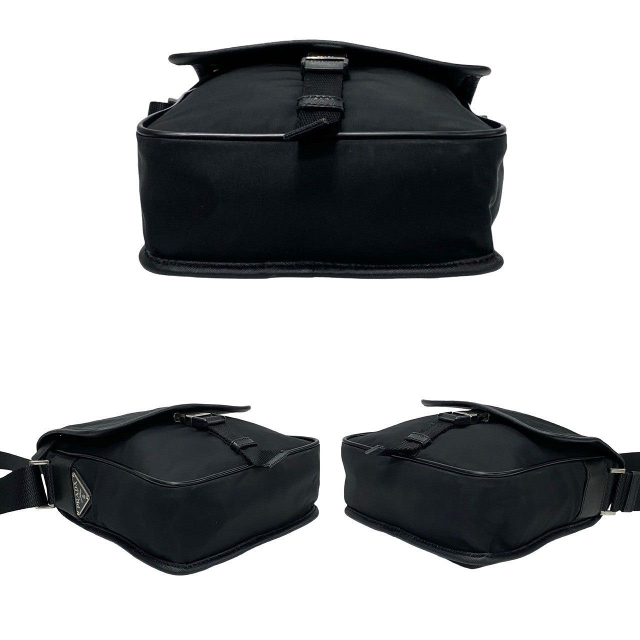 Prada Prada Shoulder Bag Black Nylon Size ONE SIZE - 6 Thumbnail