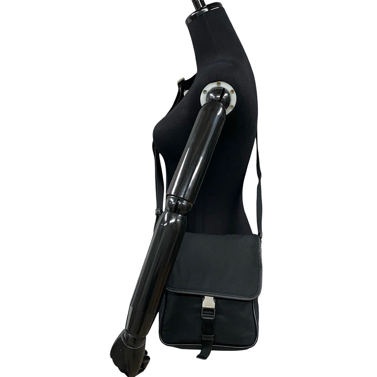 Prada Prada Shoulder Bag Black Nylon Size ONE SIZE - 3 Thumbnail