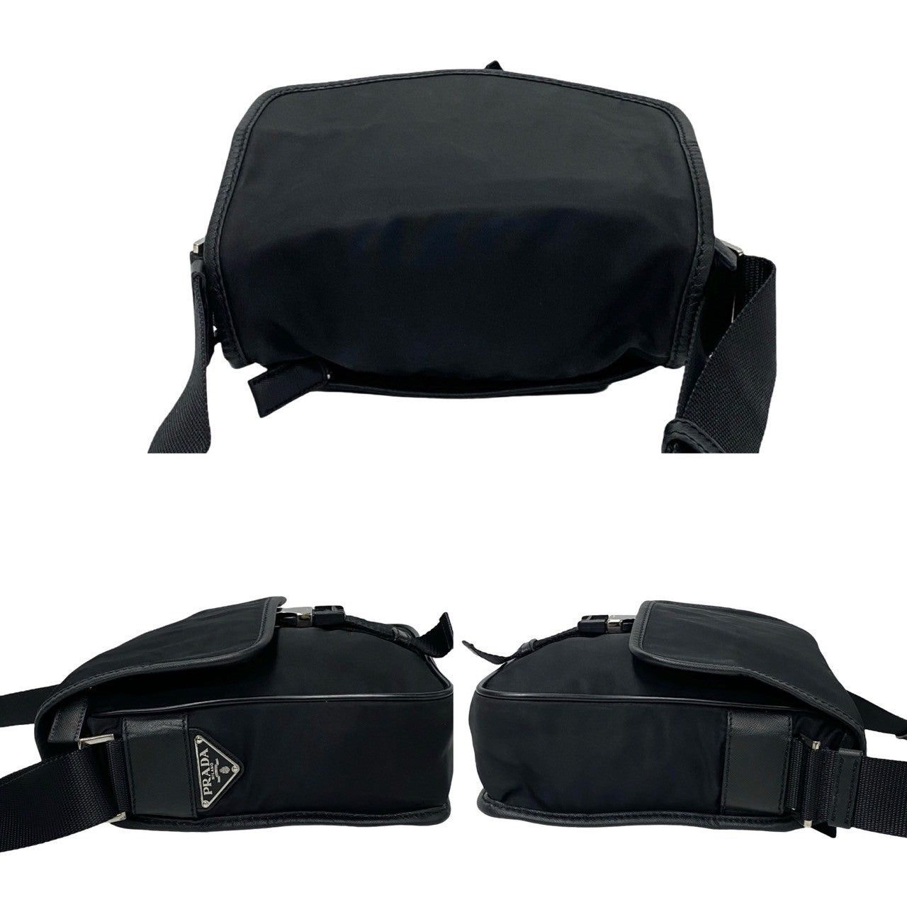 Prada Prada Shoulder Bag Black Nylon Size ONE SIZE - 5 Thumbnail