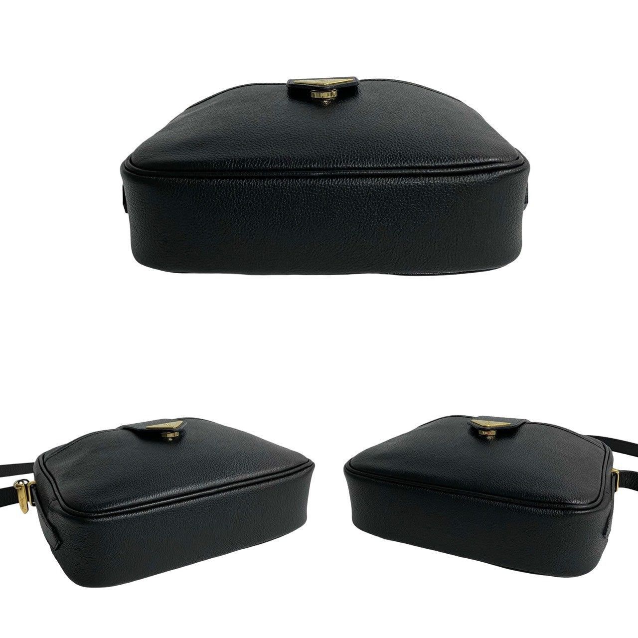 Yves Saint Laurent Yves Saint Laurent Shoulder Bag Black Leather Size ONE SIZE - 6 Thumbnail