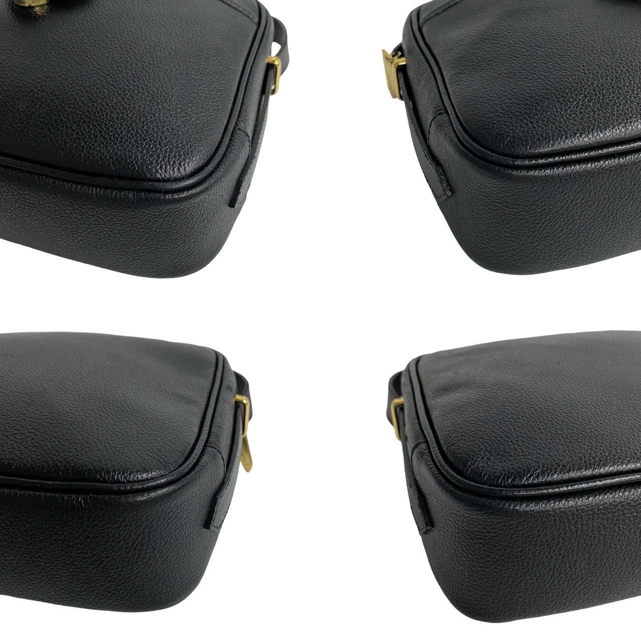 Yves Saint Laurent Yves Saint Laurent Shoulder Bag Black Leather Size ONE SIZE - 7 Thumbnail