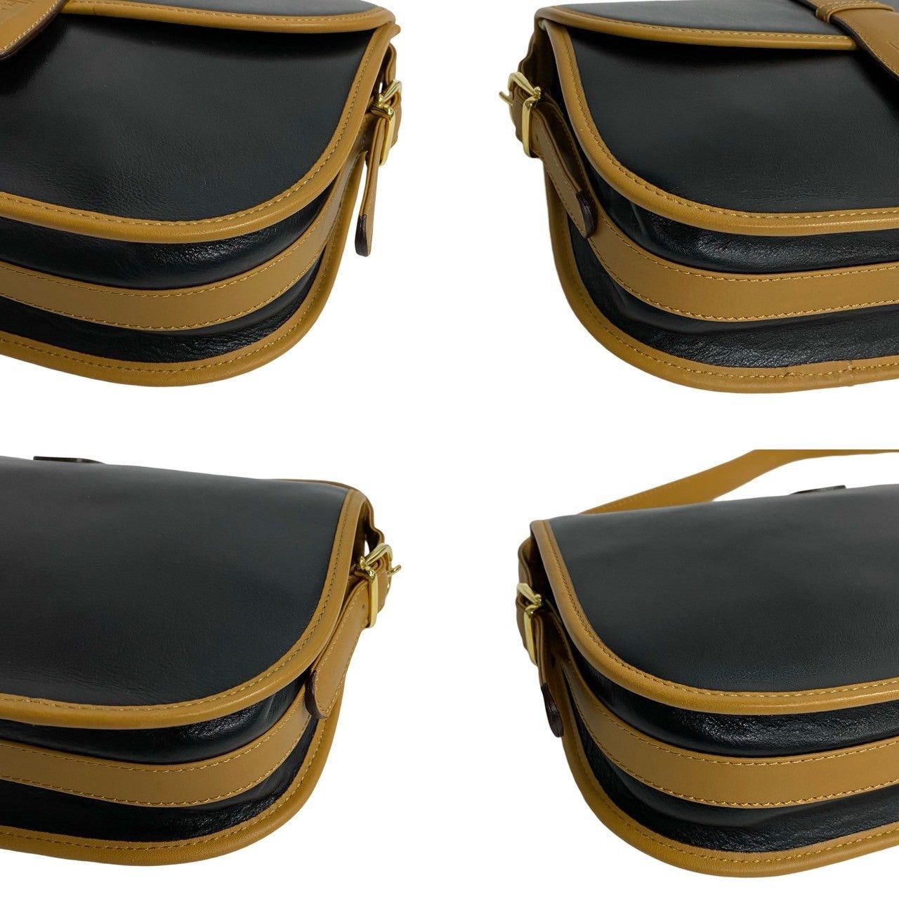 Celine Celine Shoulder Bag Black Leather Size ONE SIZE - 7 Thumbnail
