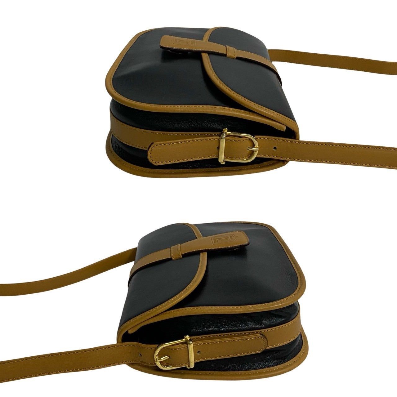 Celine Celine Shoulder Bag Black Leather Size ONE SIZE - 5 Thumbnail