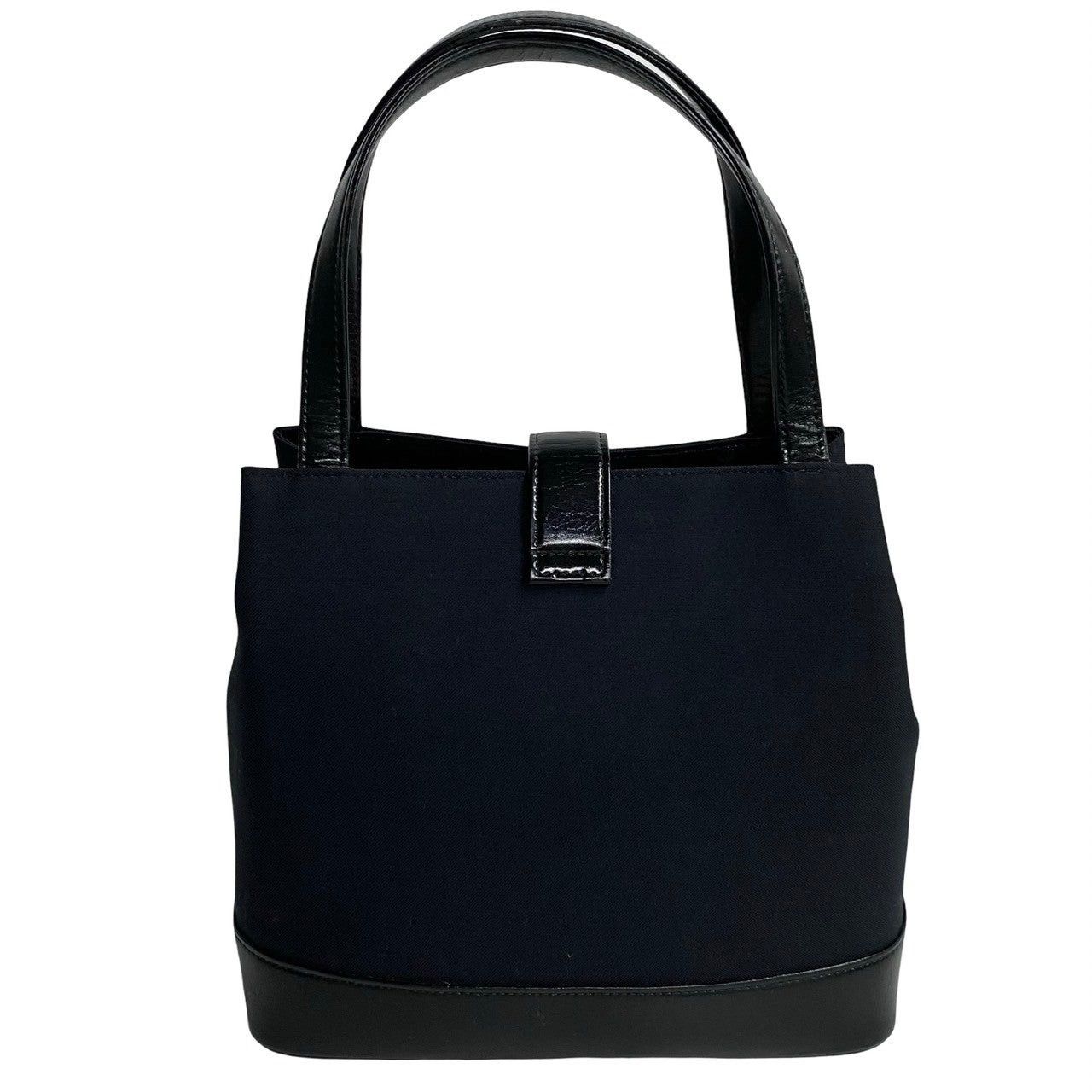 Yves Saint Laurent Yves Saint Laurent Handbag Black Canvas Size ONE SIZE - 4 Thumbnail