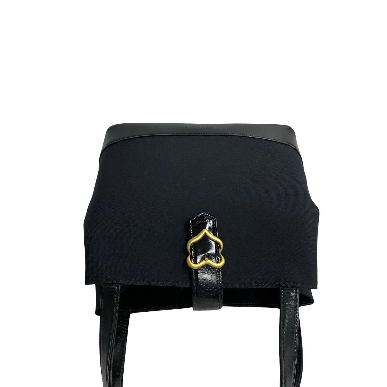 Yves Saint Laurent Yves Saint Laurent Handbag Black Canvas Size ONE SIZE - 5 Thumbnail