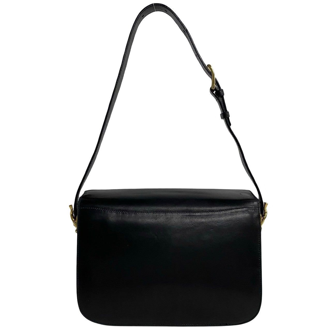 Celine Celine Shoulder Bag Black Leather Size ONE SIZE - 4 Thumbnail