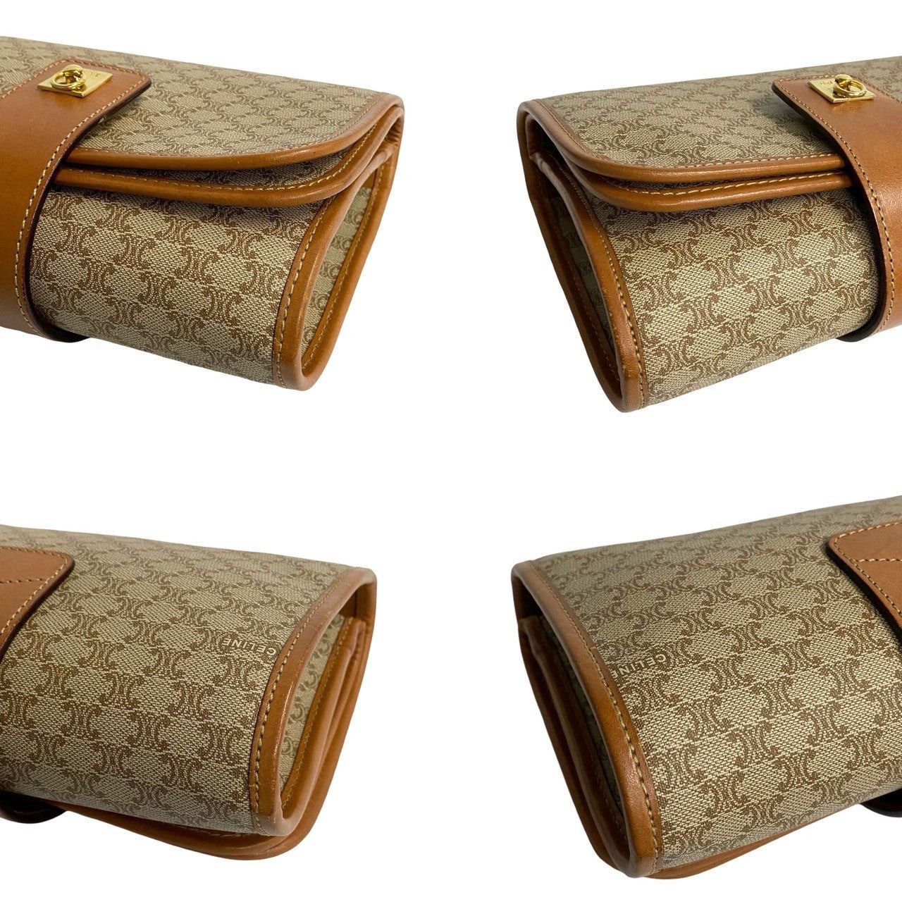 Celine Celine Shoulder Bag Brown Leather Size ONE SIZE - 6 Thumbnail